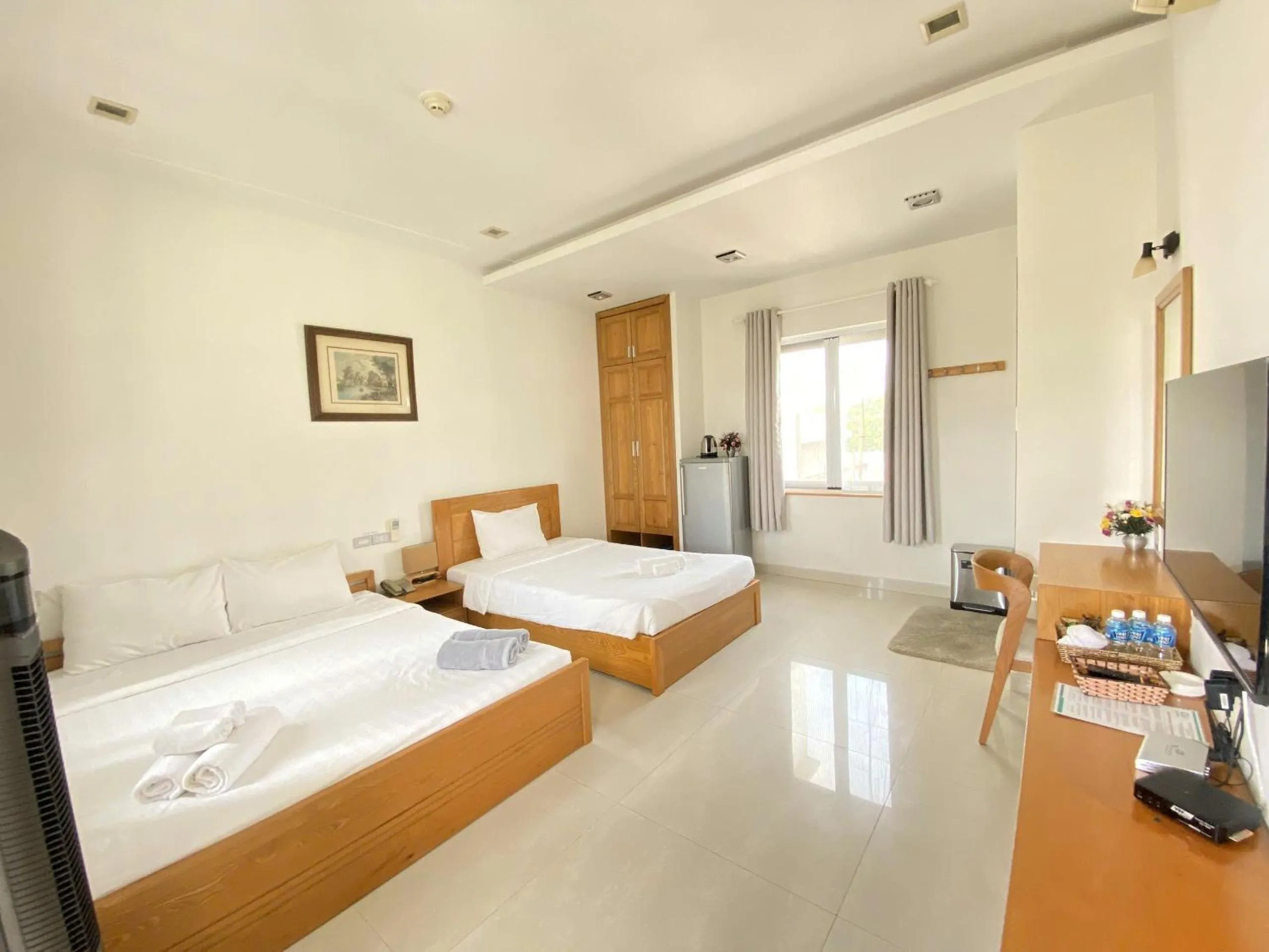 Bed in Qli Hotel Muine