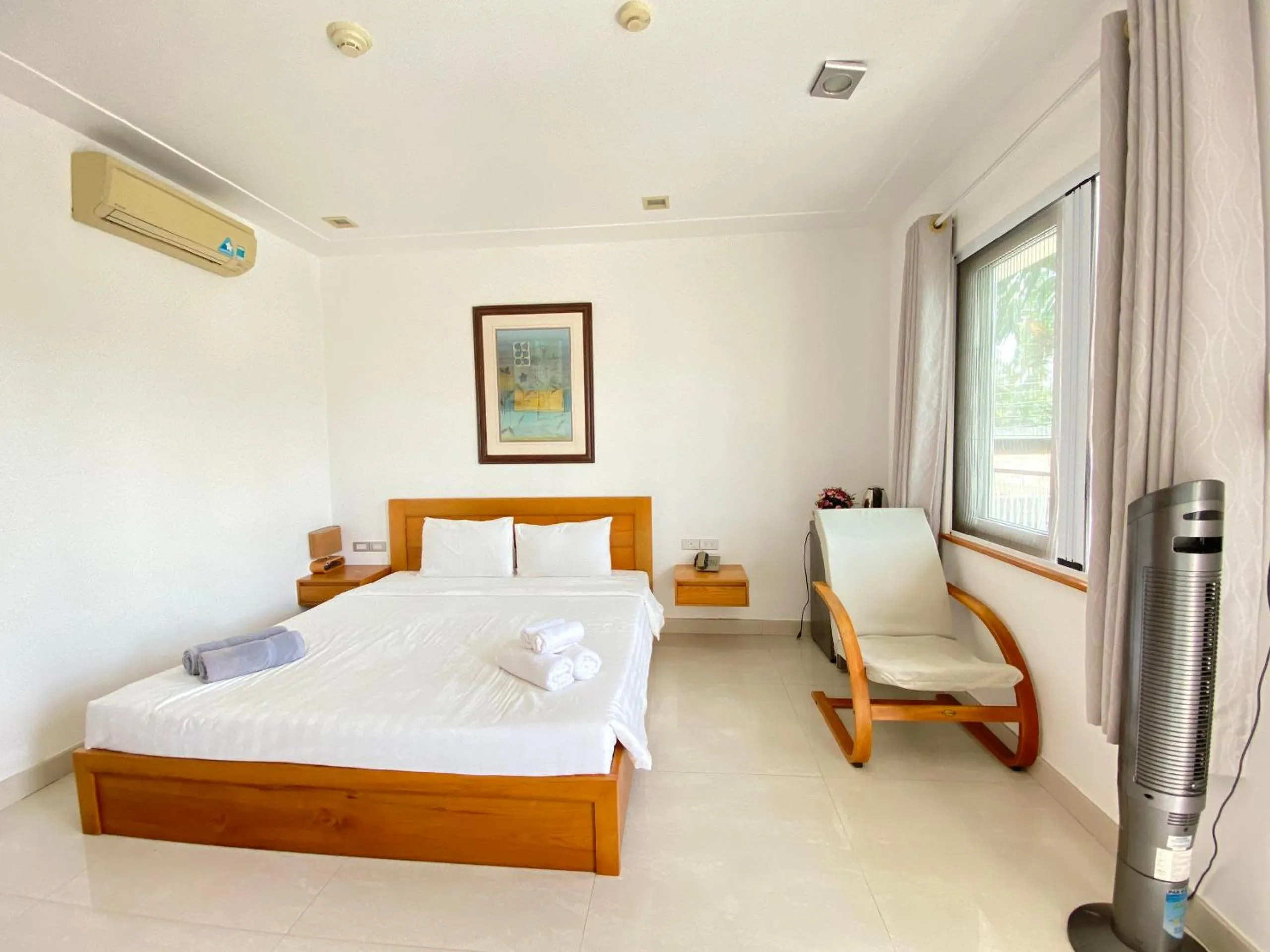 Bed in Qli Hotel Muine