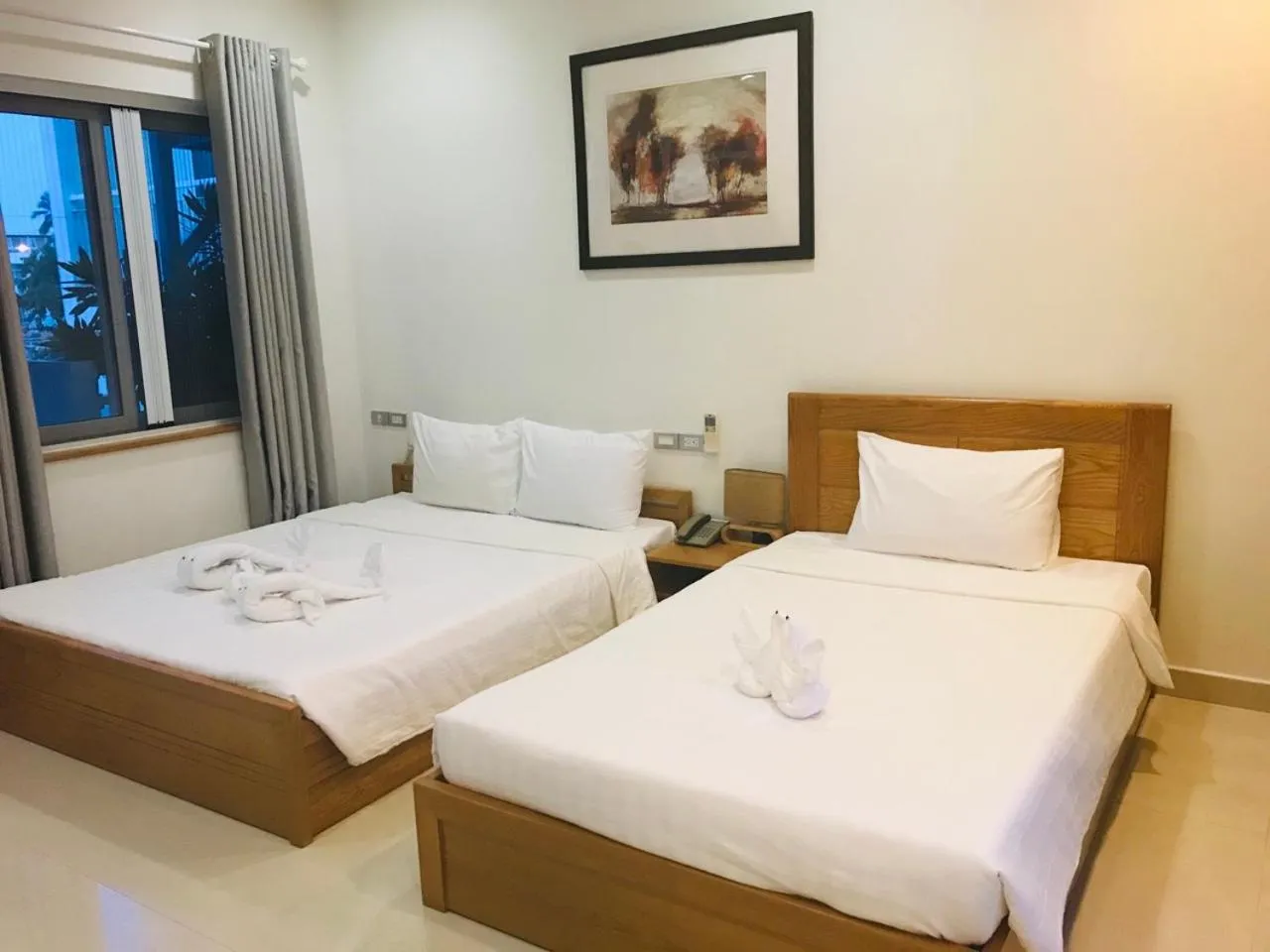 Bed in Qli Hotel Muine