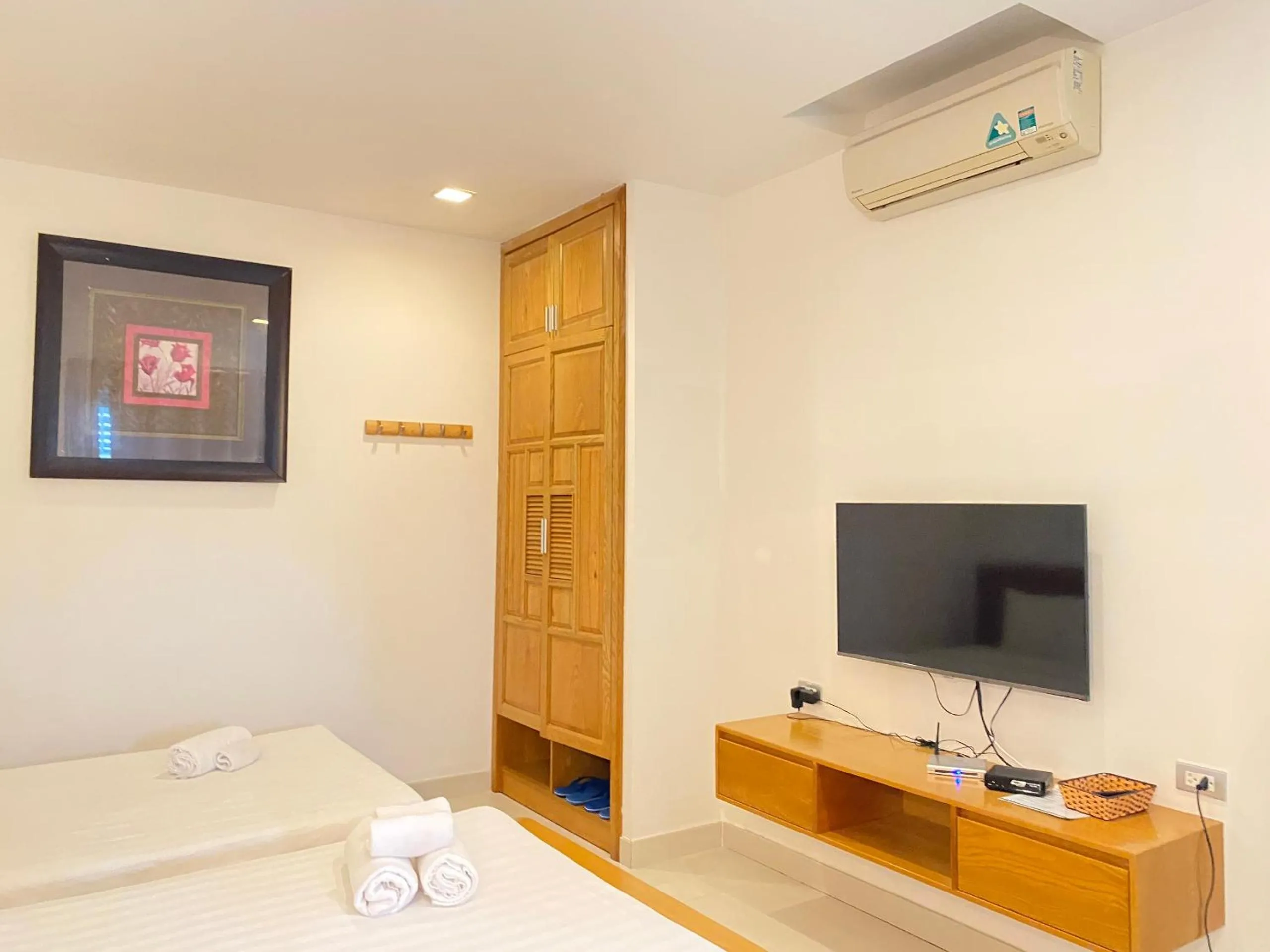 Bed in Qli Hotel Muine