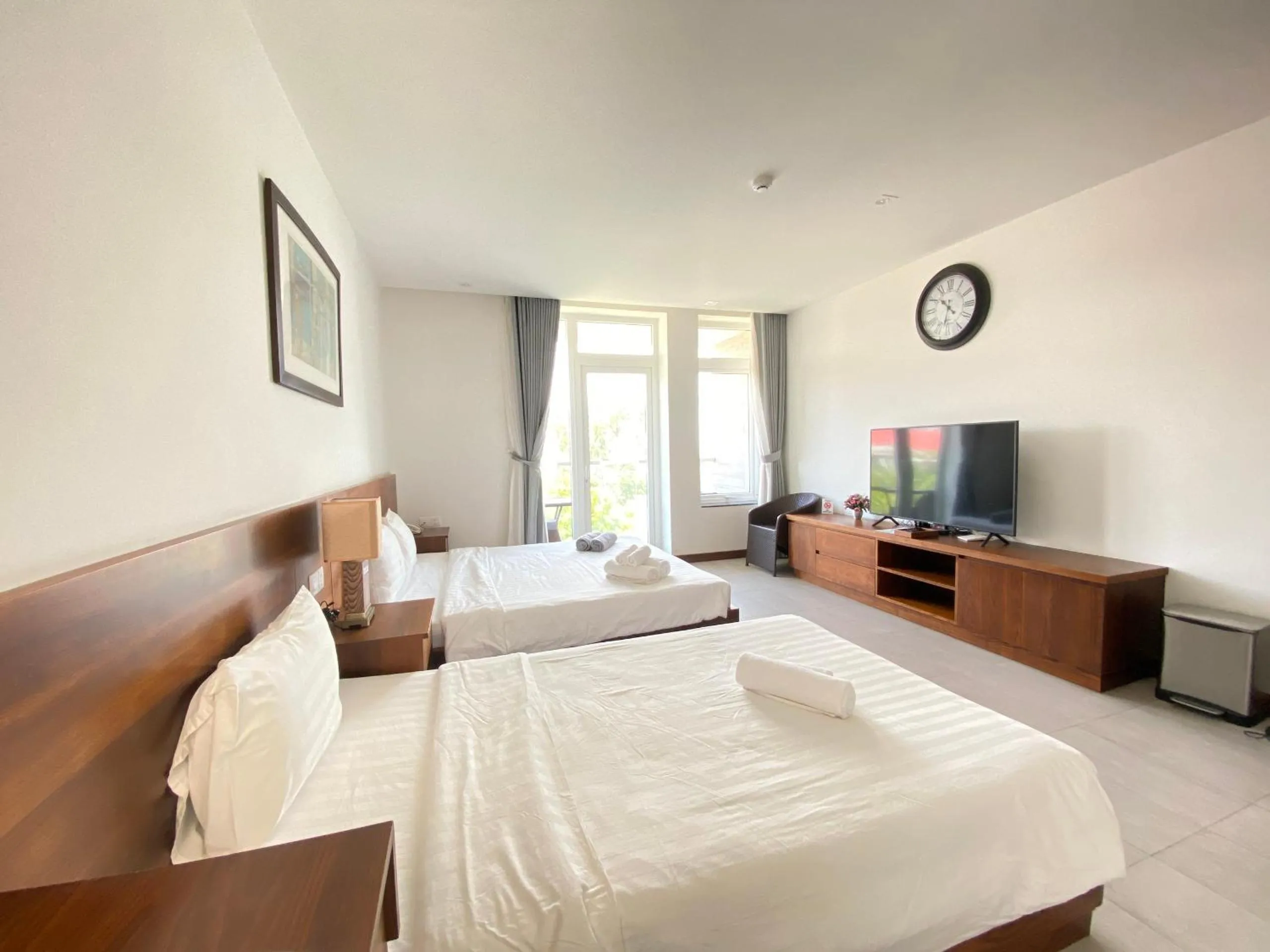 Bed in Qli Hotel Muine