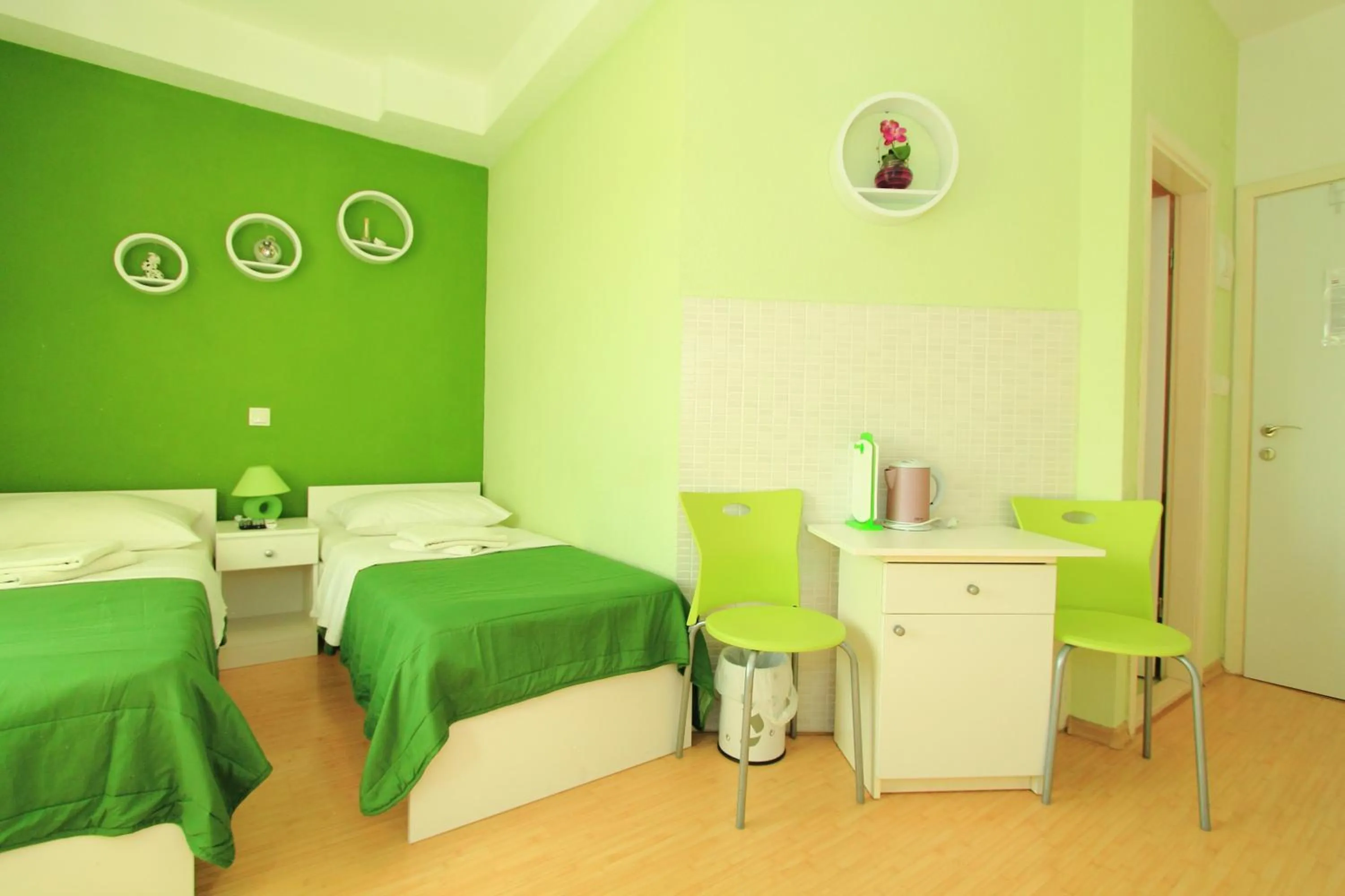 Decorative detail, Bed in Nirvana Rooms & Apartments