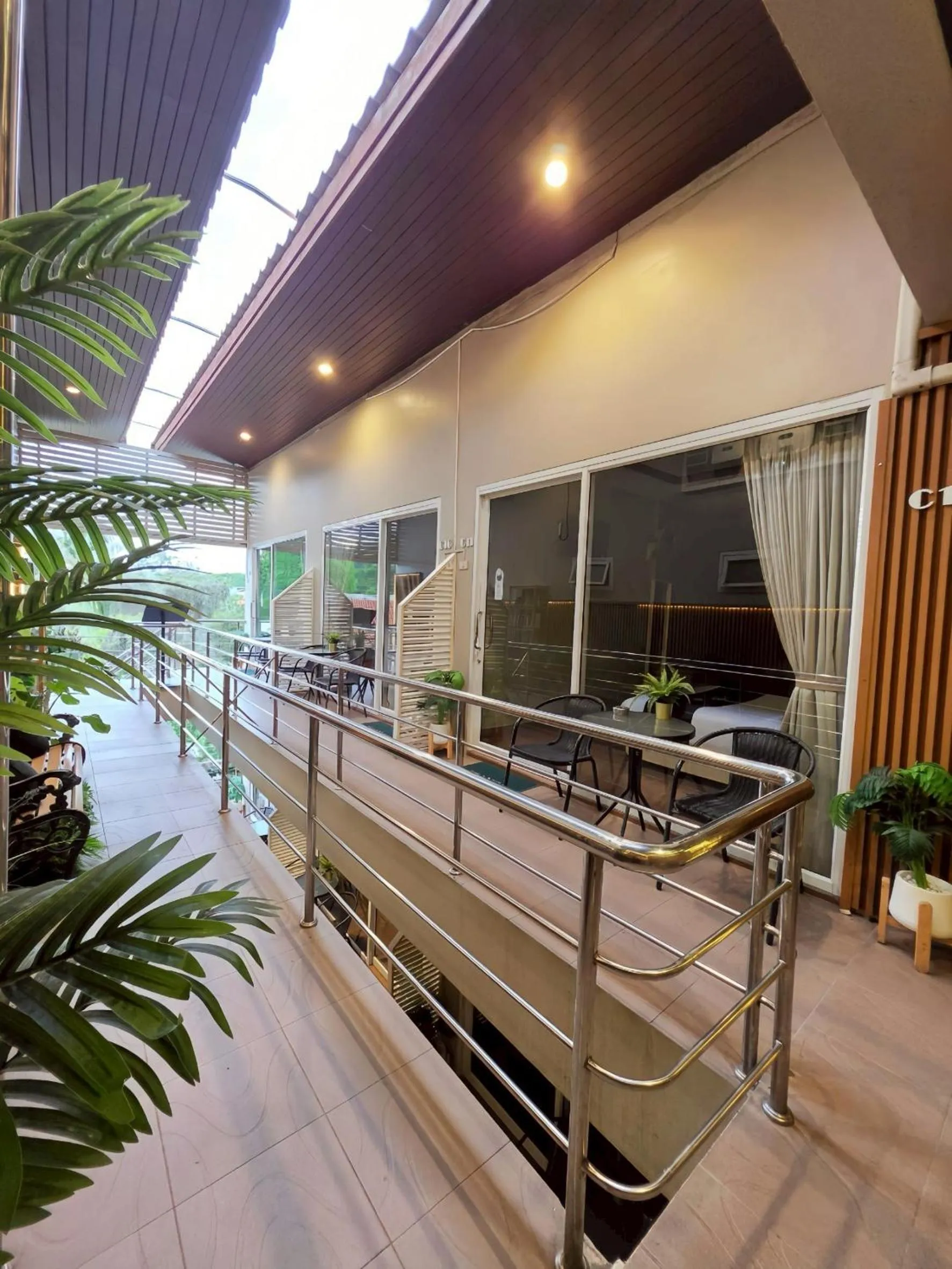 Balcony/Terrace in Chilli Hotel&Restaurant