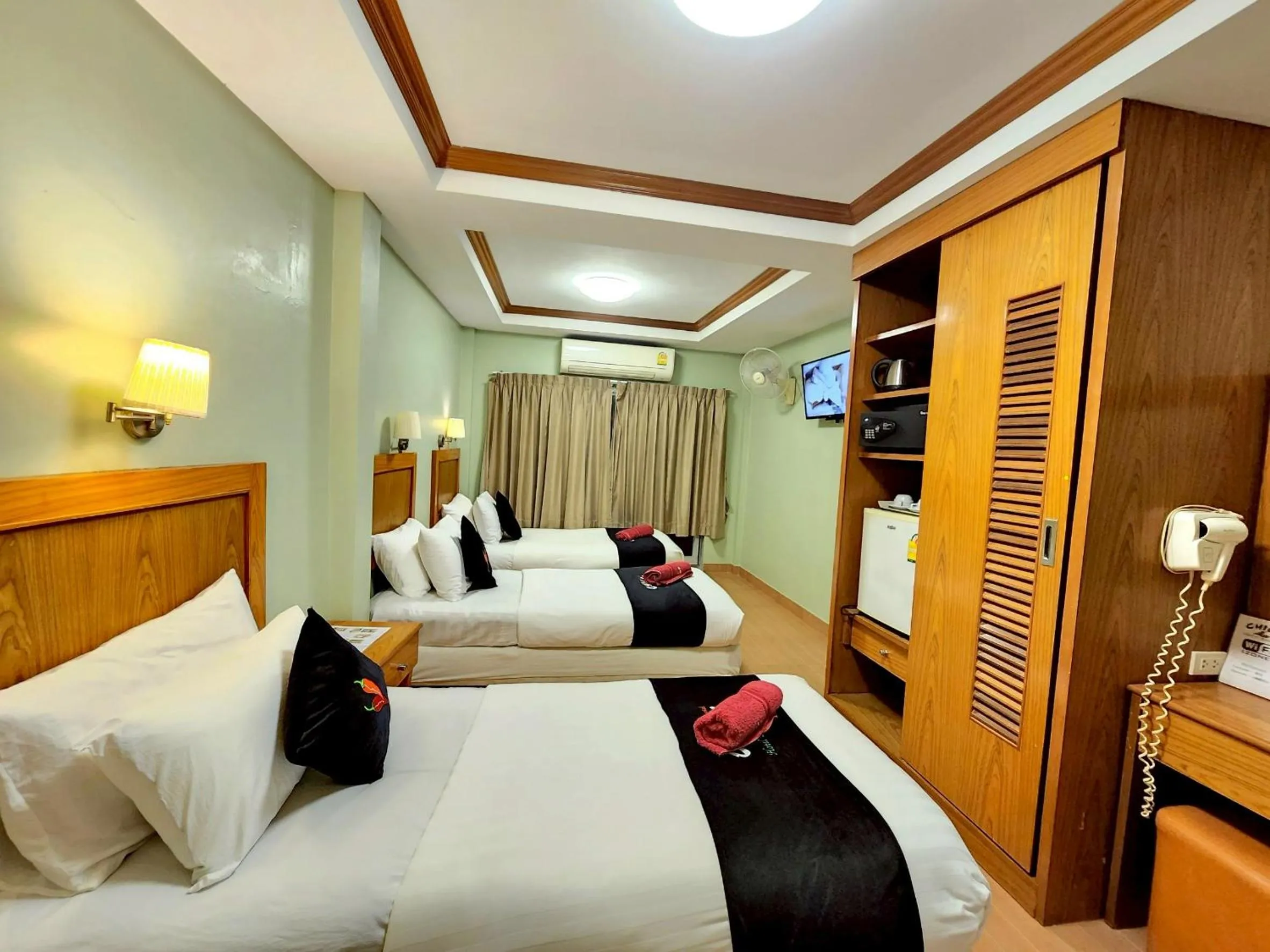 Bedroom, Bed in Chilli Hotel&Restaurant