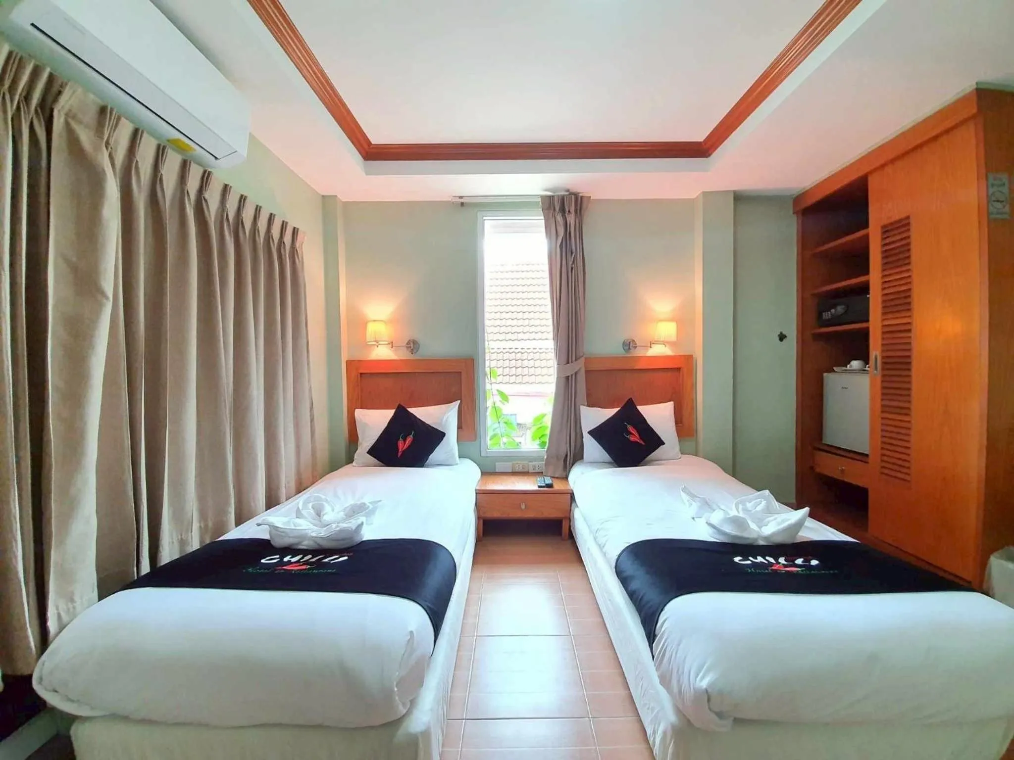 Bedroom, Bed in Chilli Hotel&Restaurant