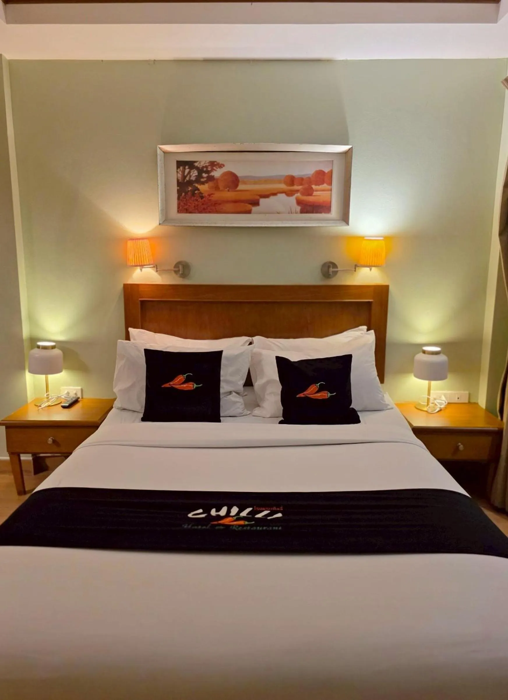 Bedroom, Bed in Chilli Hotel&Restaurant