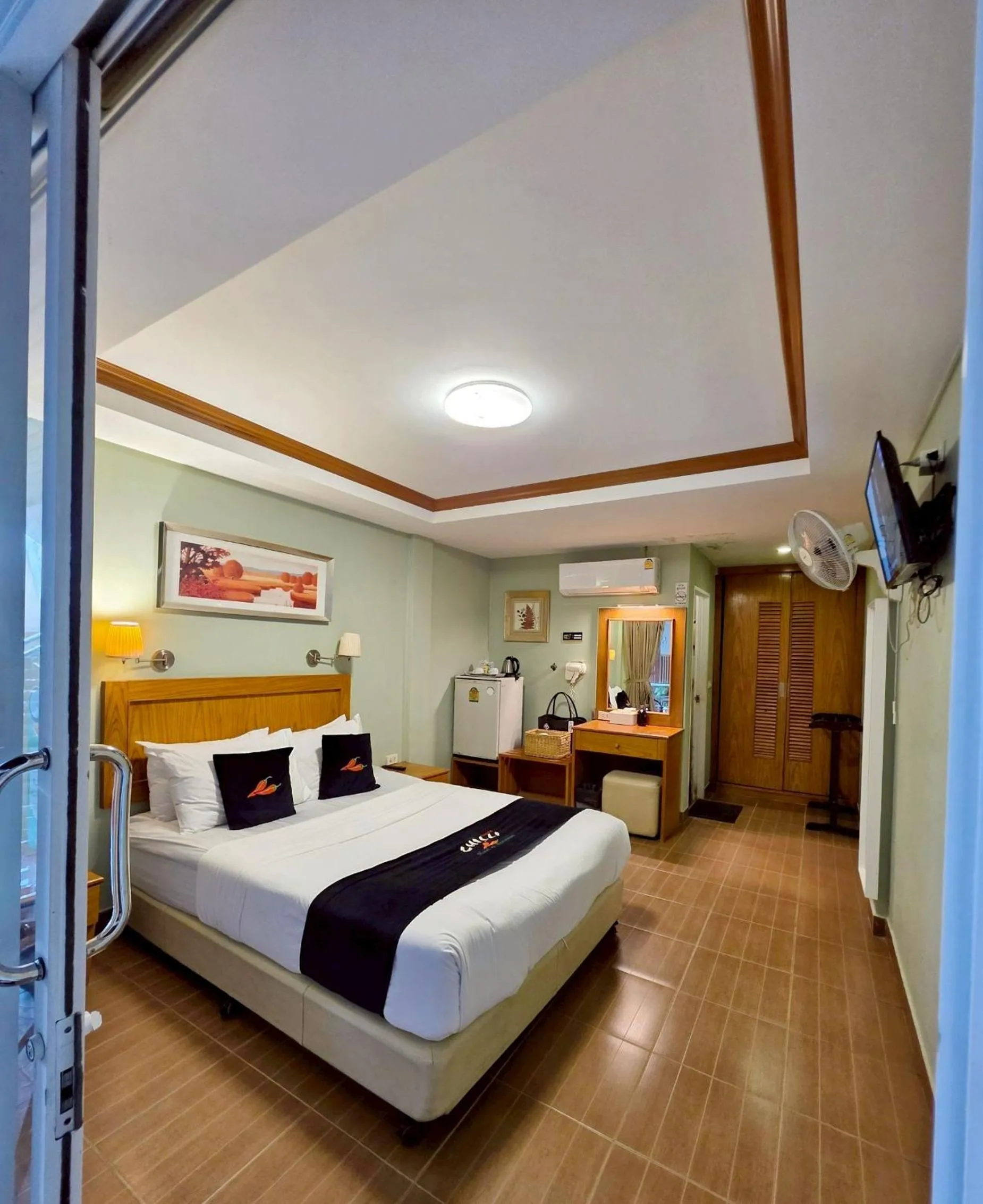 Bedroom, Bed in Chilli Hotel&Restaurant