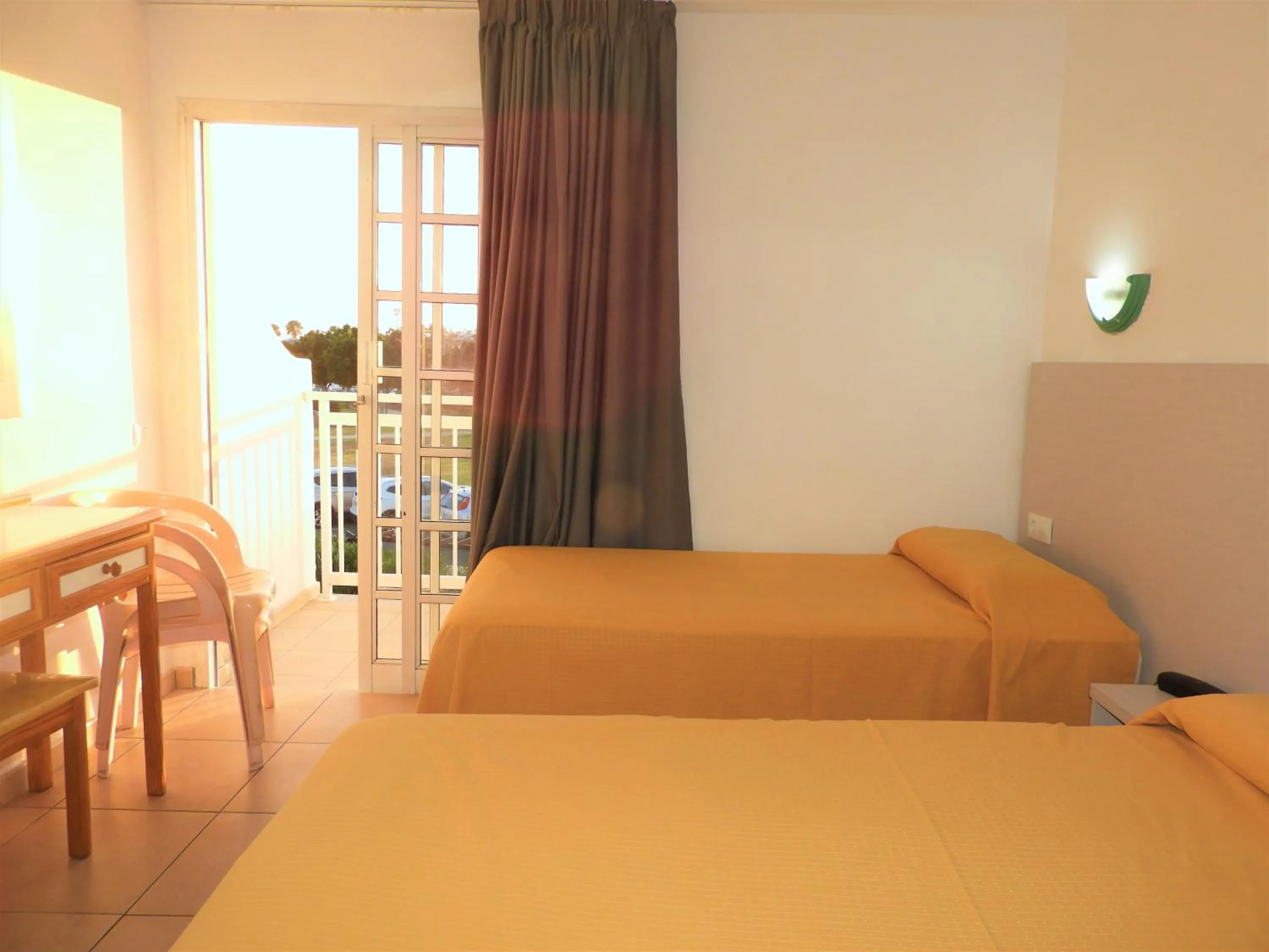 Bedroom, Bed in Bungalows Parque Nogal