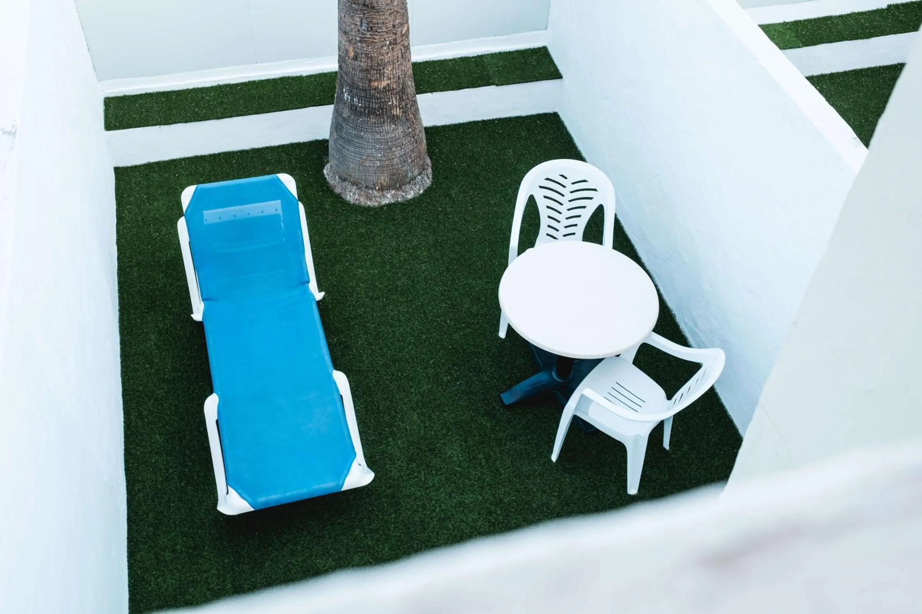 Patio in Bungalows Parque Nogal