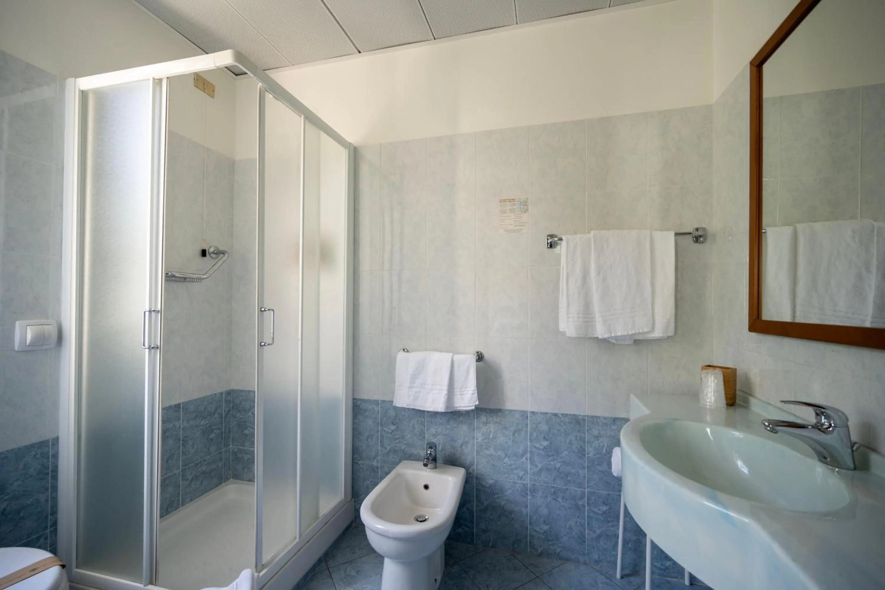 Bathroom in Hotel Mediterraneo