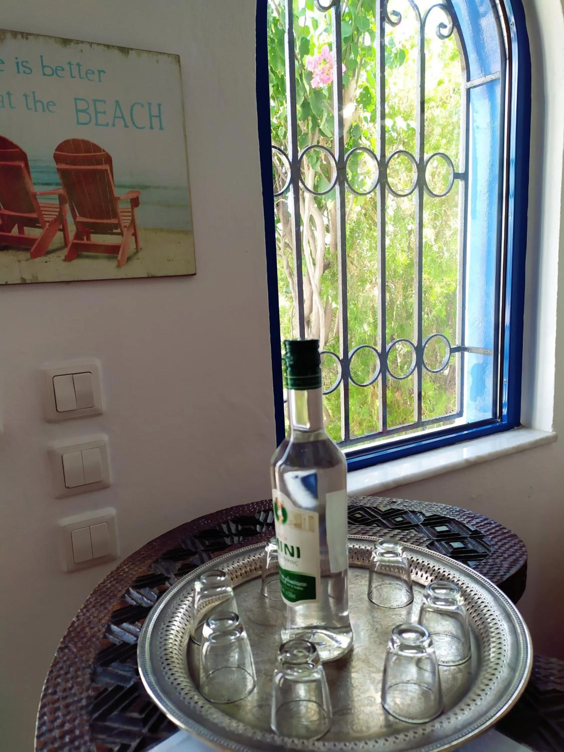 Drinks in Nautilus Beach House