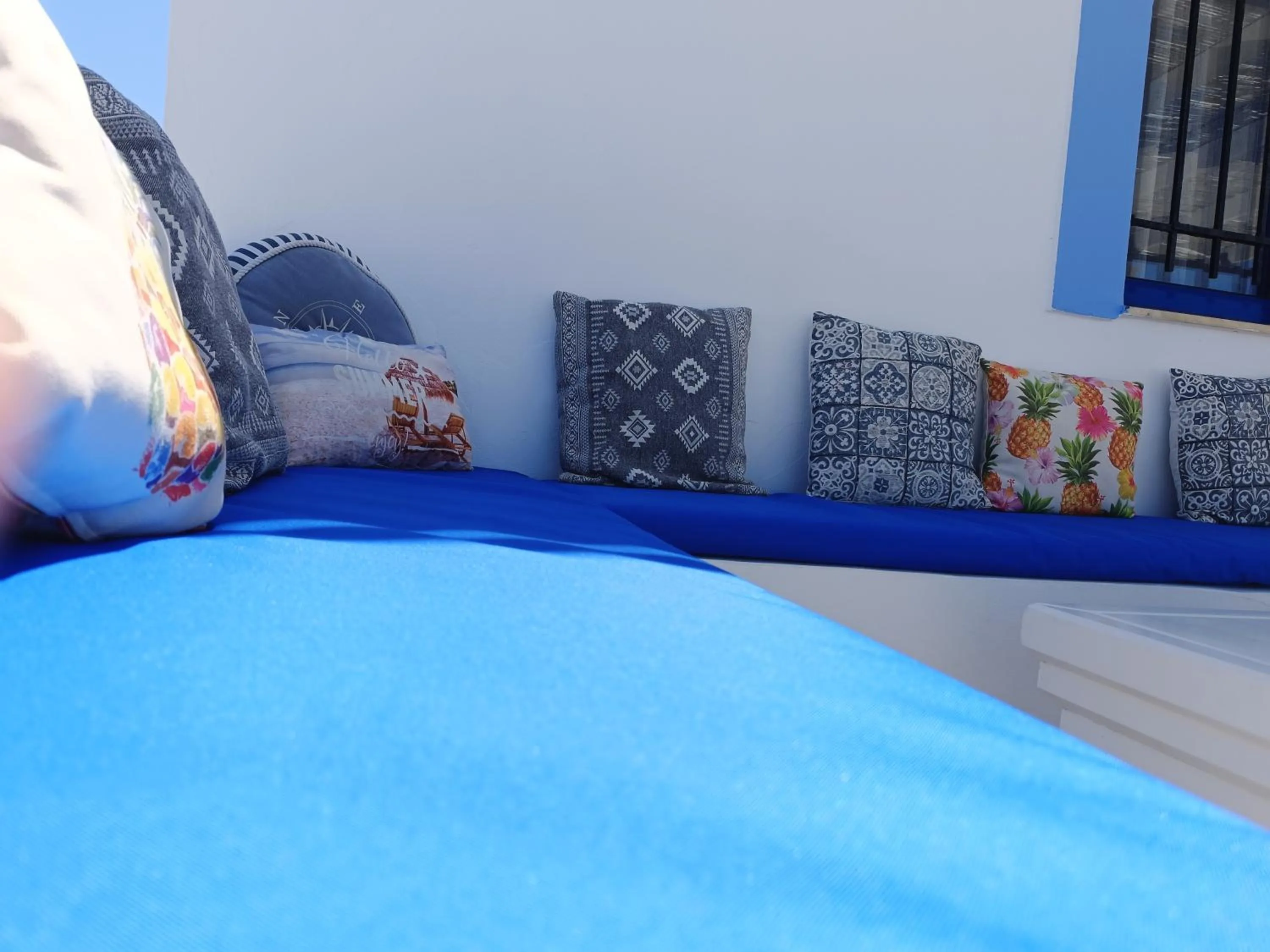 Bed in Nautilus Beach House