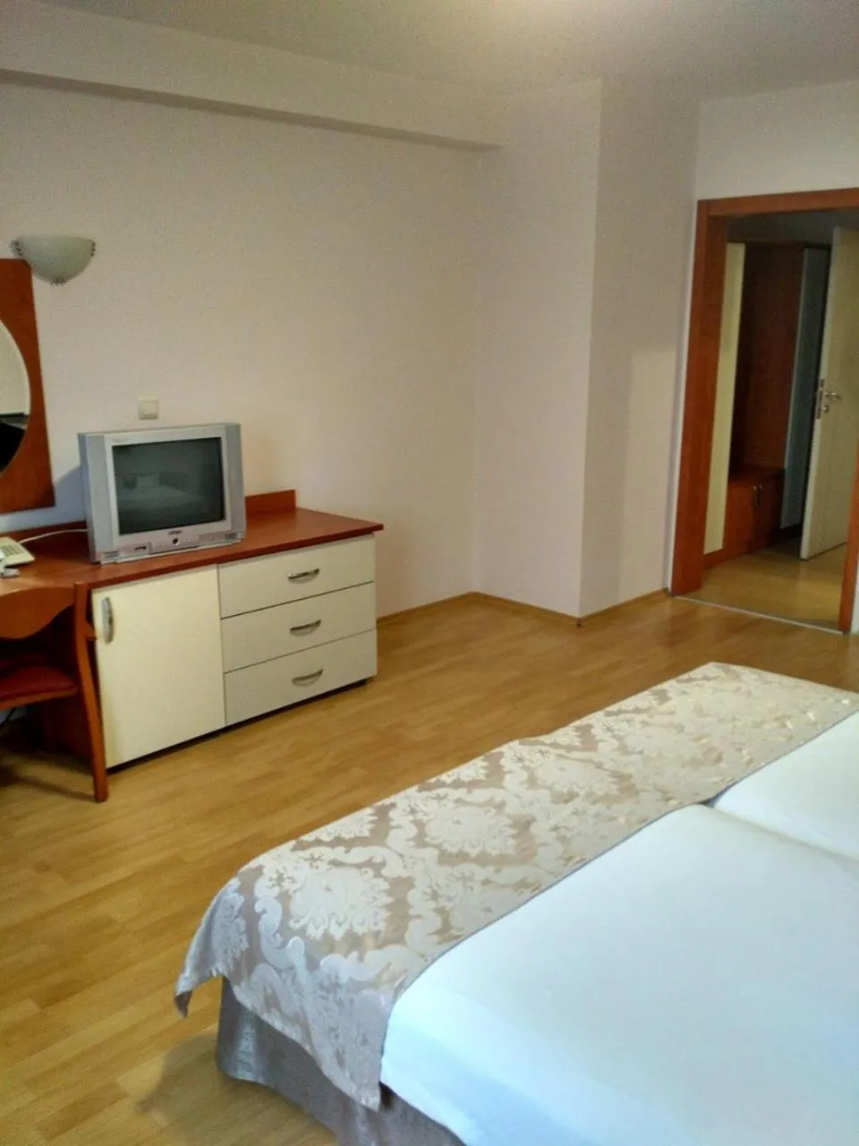 Bed in Philippopolis Hotel