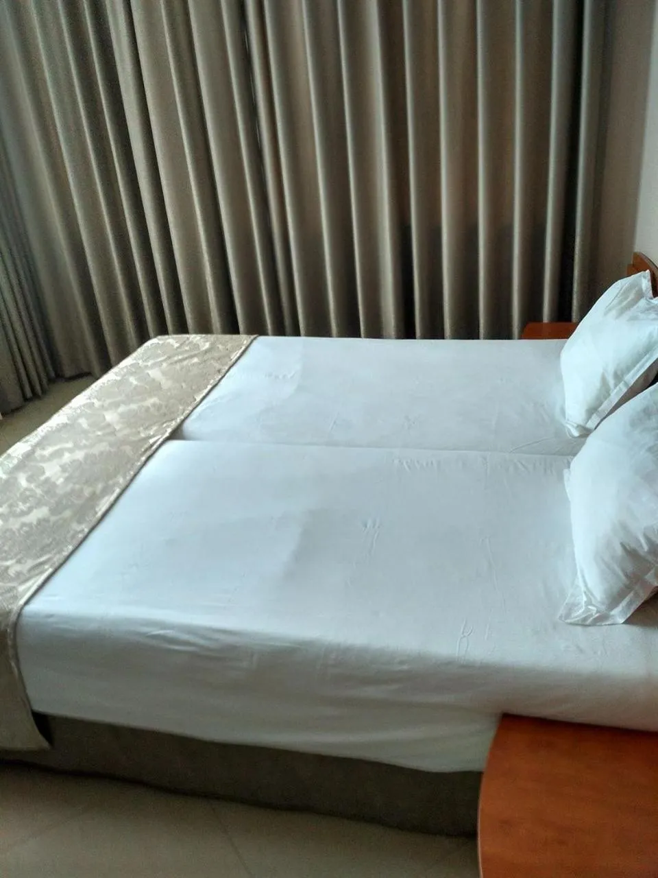 Bed in Philippopolis Hotel