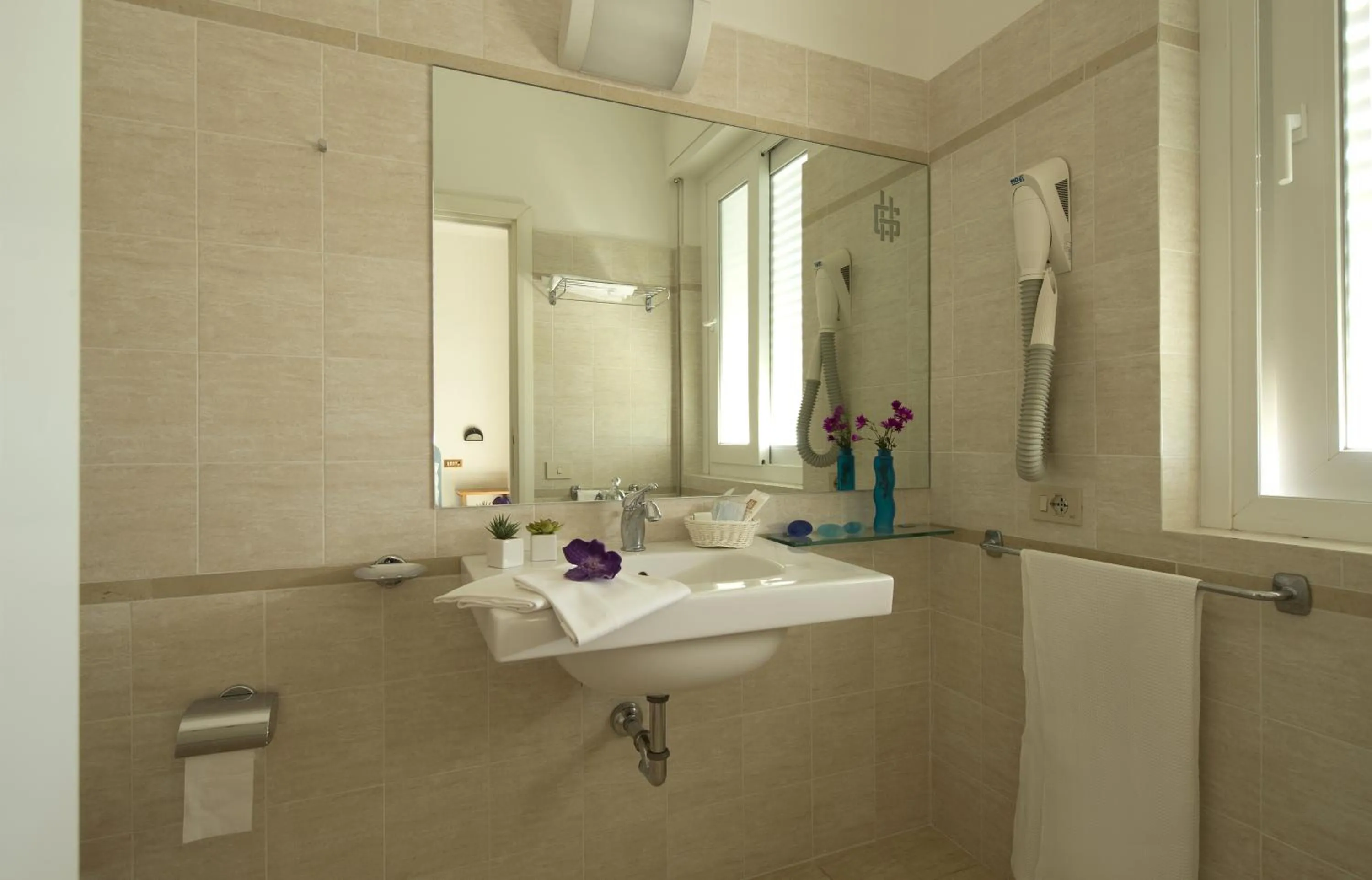 Bathroom in Hotel Giulia