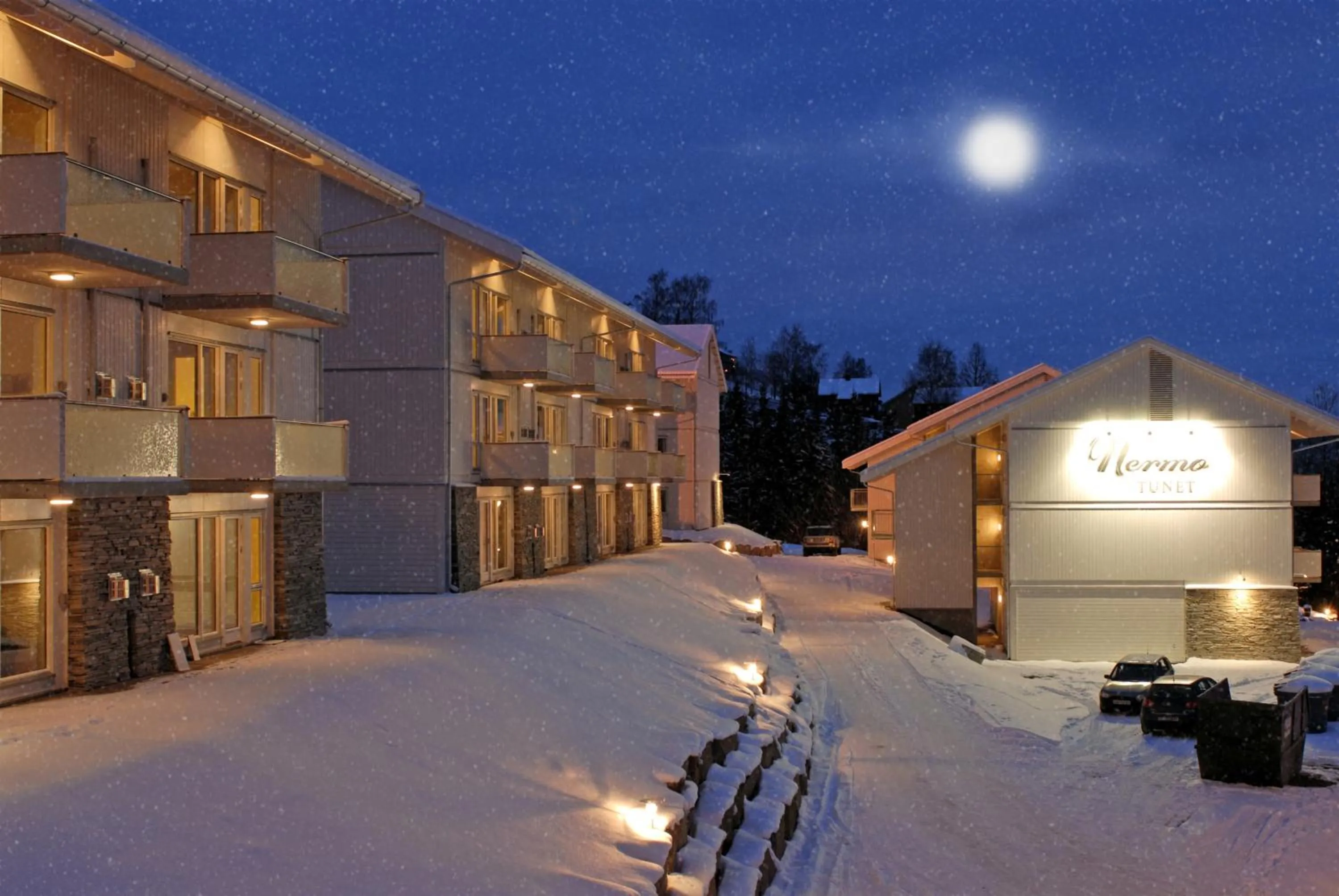 Facade/entrance in Nermo Hotel & Apartments