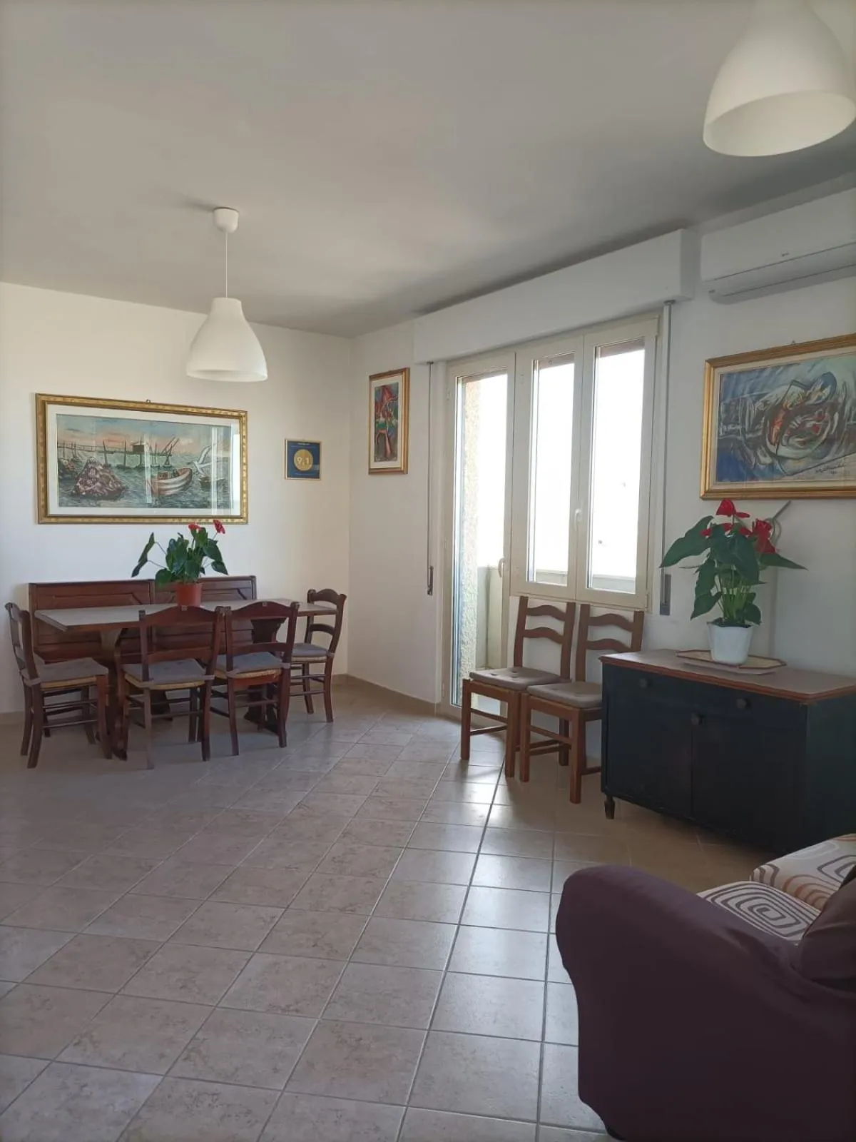 Living room in Il Respiro del Mare