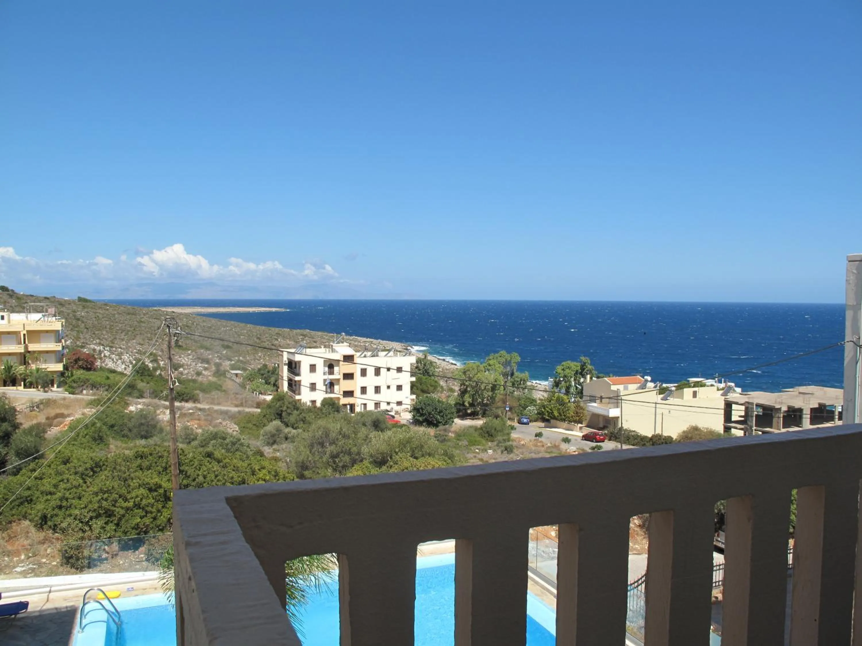 Balcony/Terrace in Esplanade Apartments - Heated Pool