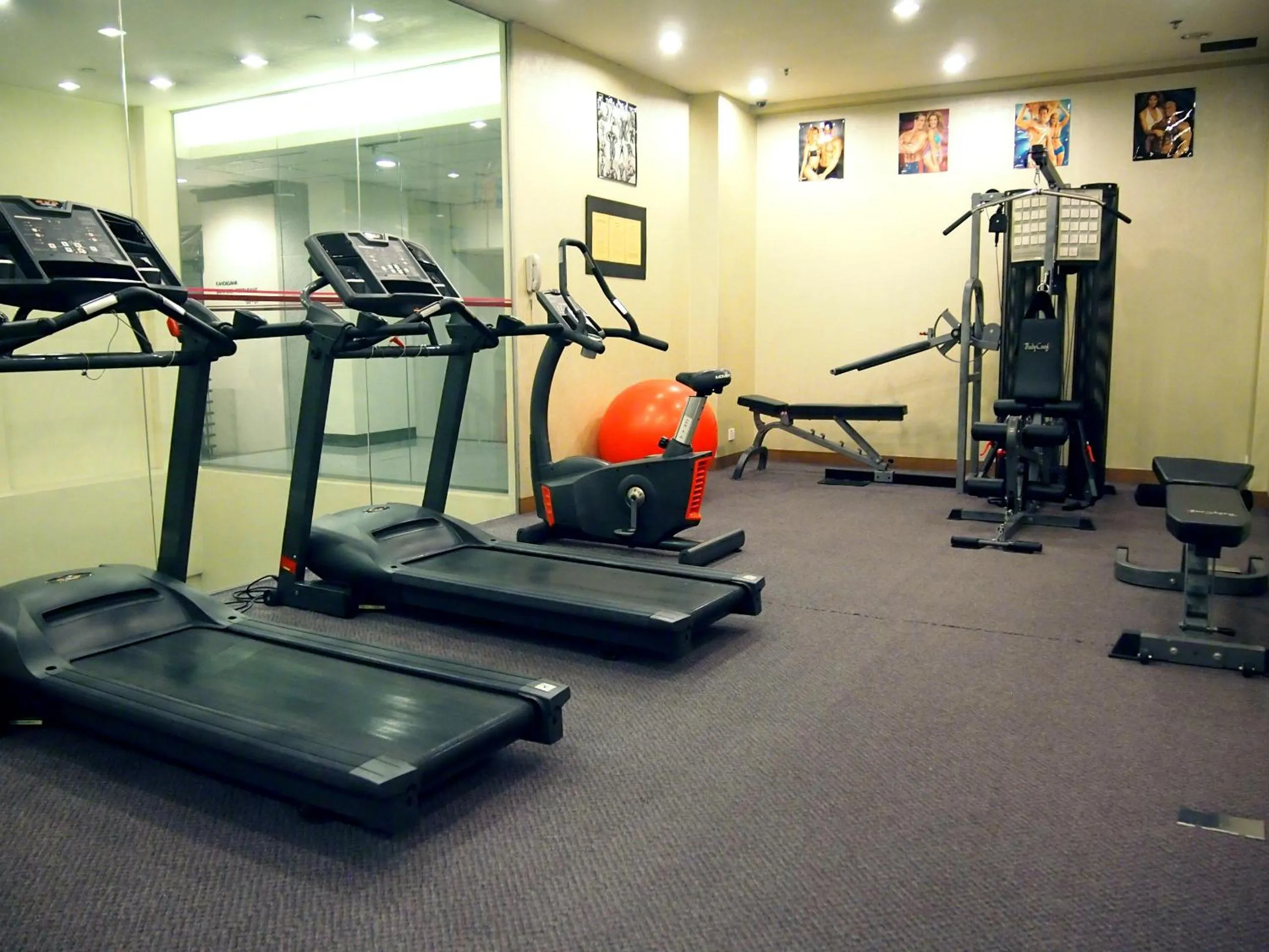 Fitness centre/facilities in Hotel Royal