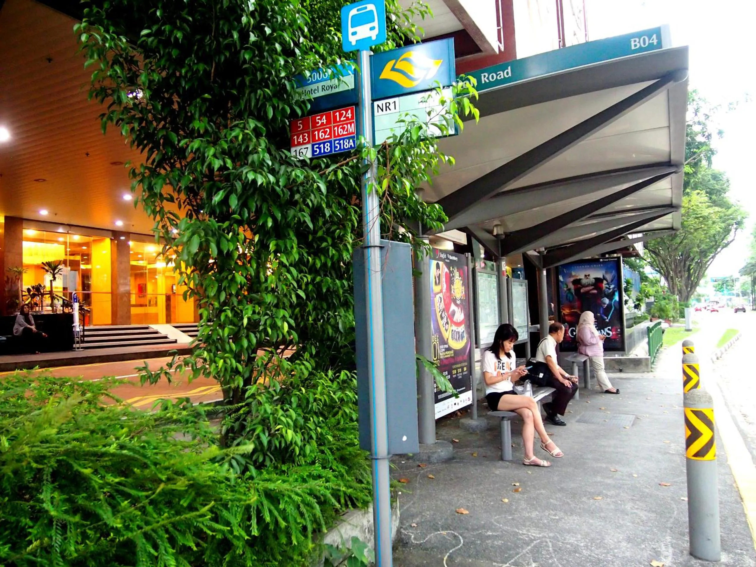 Area and facilities in Hotel Royal