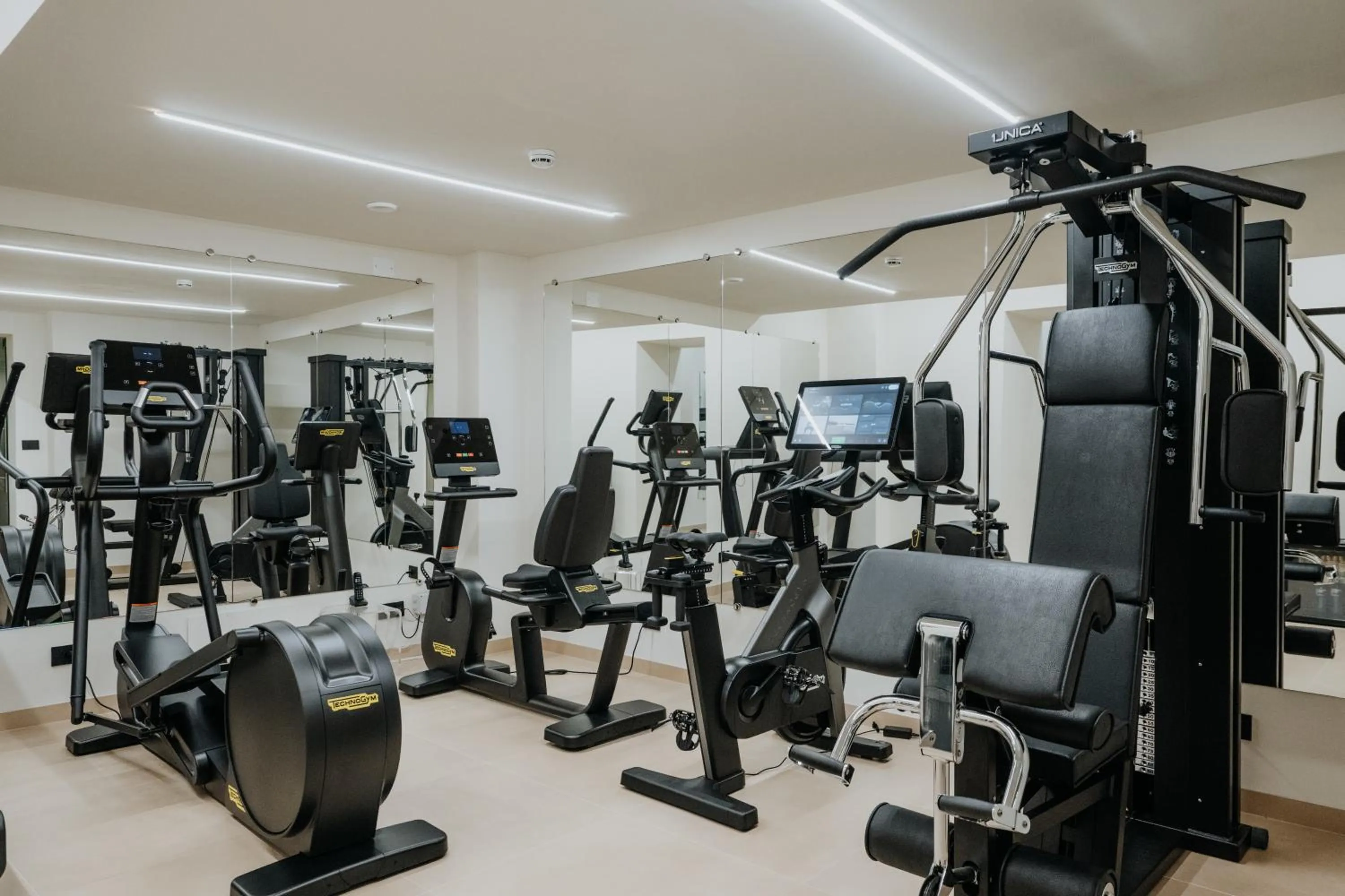Fitness centre/facilities in Hotel Metropole Taormina