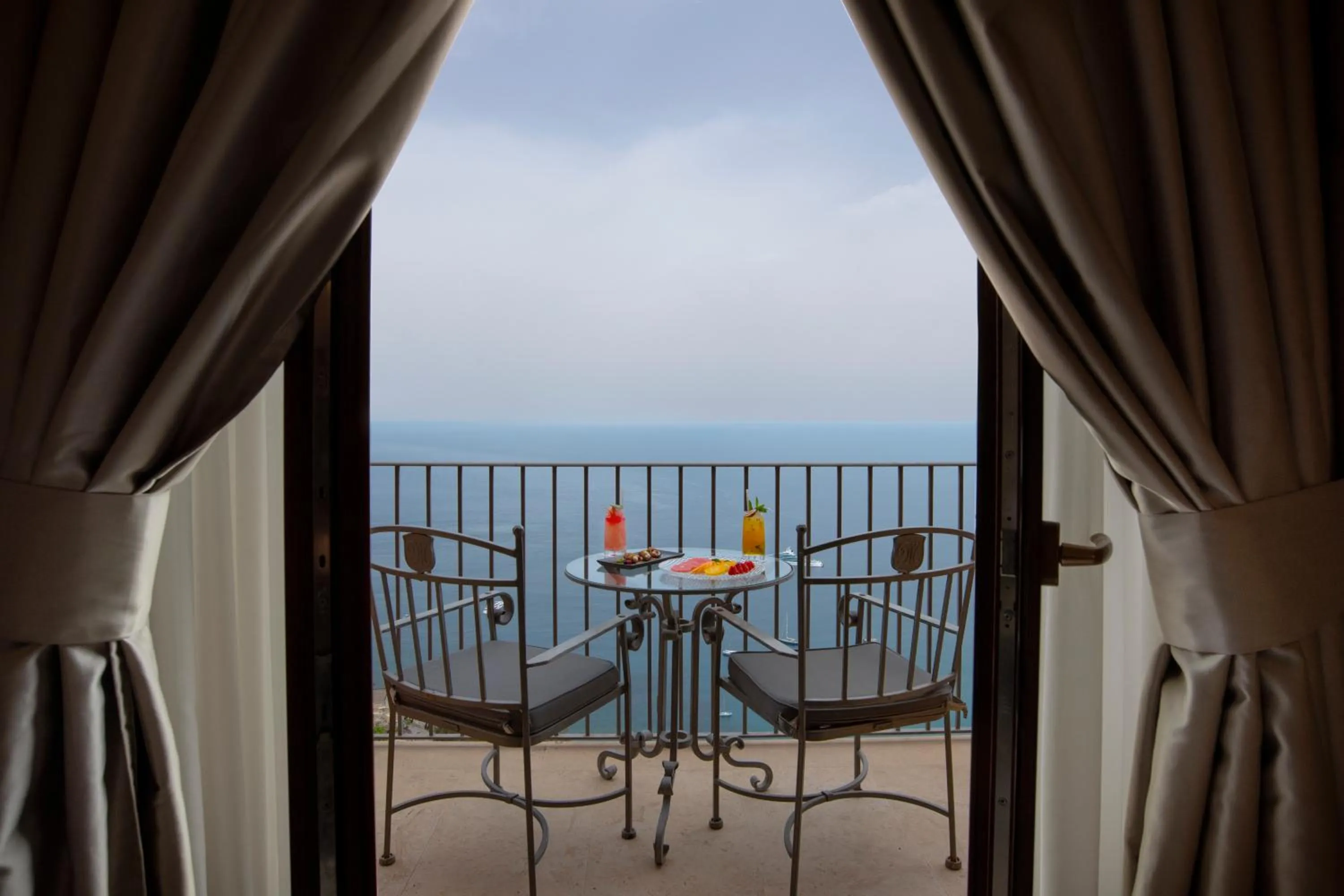 Balcony/Terrace in Hotel Metropole Taormina