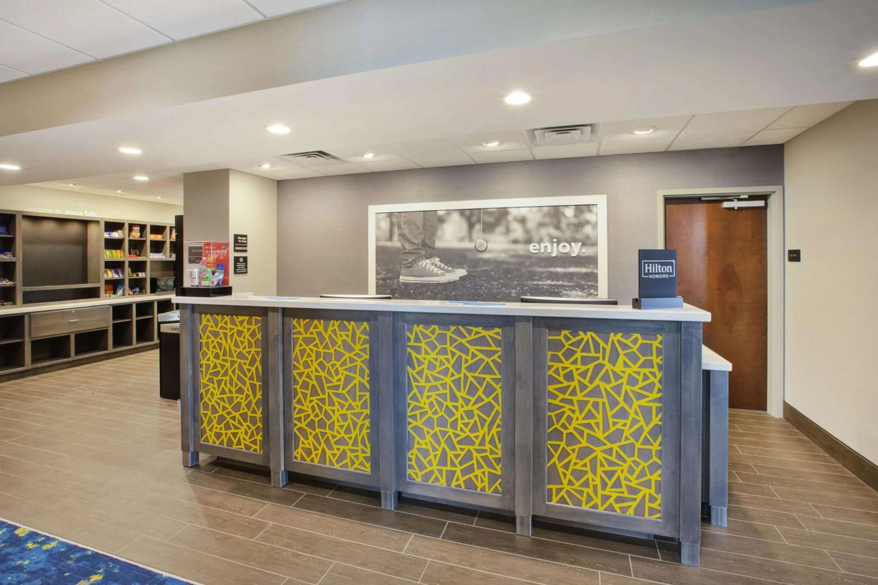 Lobby or reception in Hampton Inn & Suites By Hilton, Southwest Sioux Falls