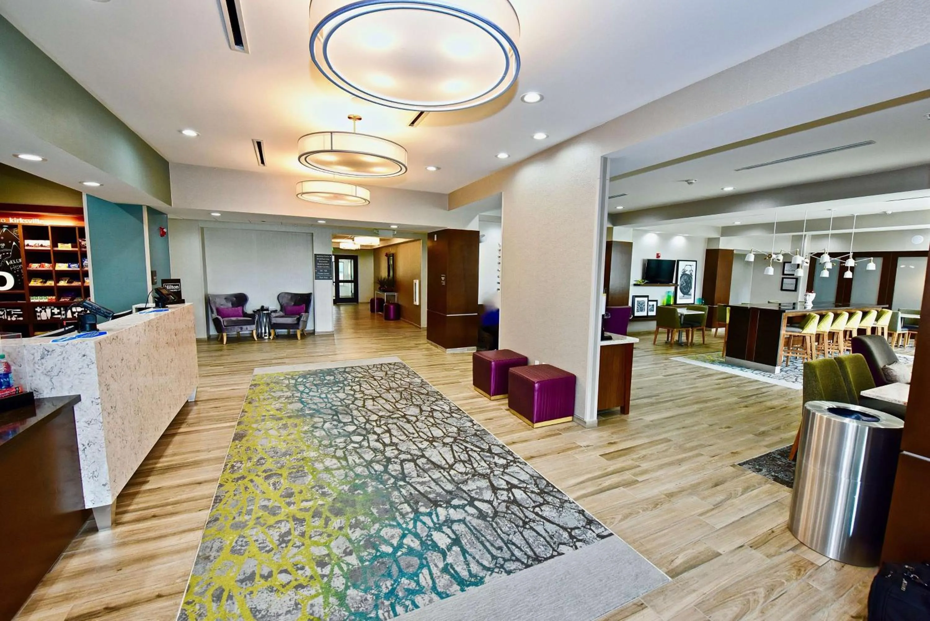 Lobby or reception in Hampton Inn By Hilton Kirksville MO
