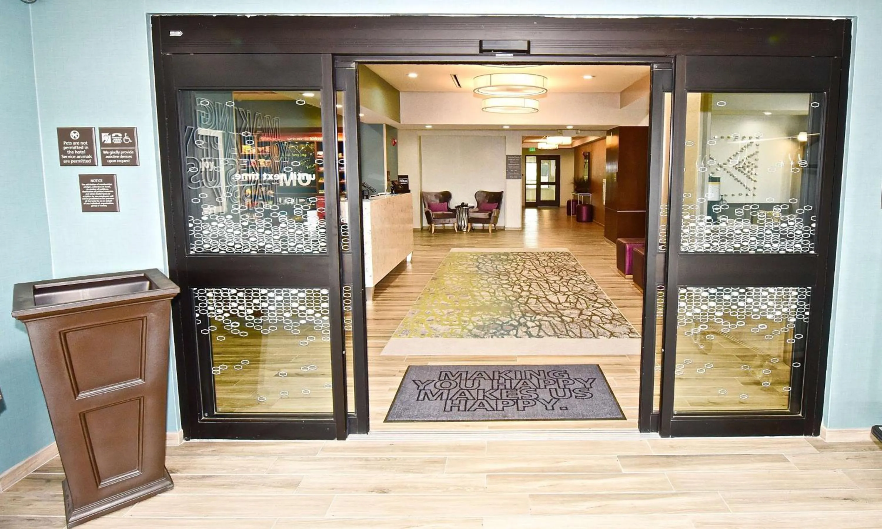 Lobby or reception in Hampton Inn By Hilton Kirksville MO