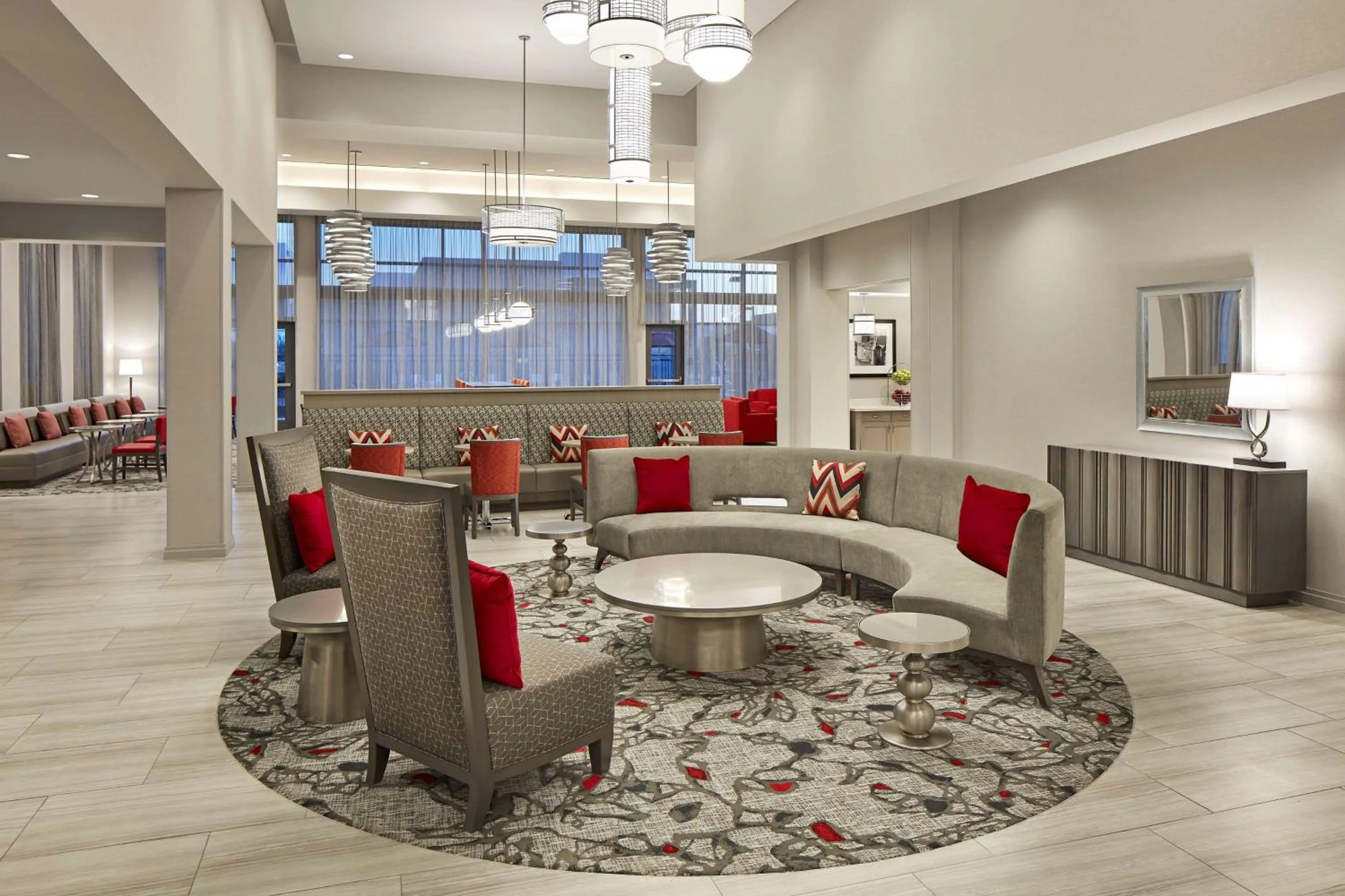 Lobby or reception in Homewood Suites By Hilton Long Beach Airport