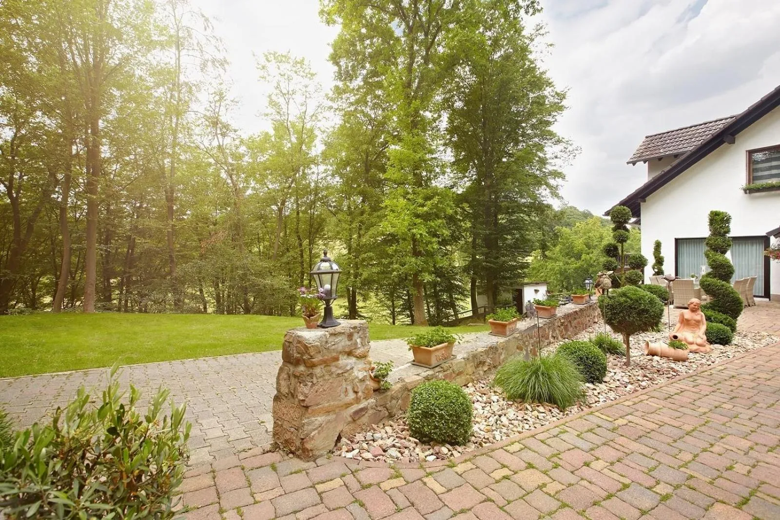 Garden in Landhotel Lembergblick
