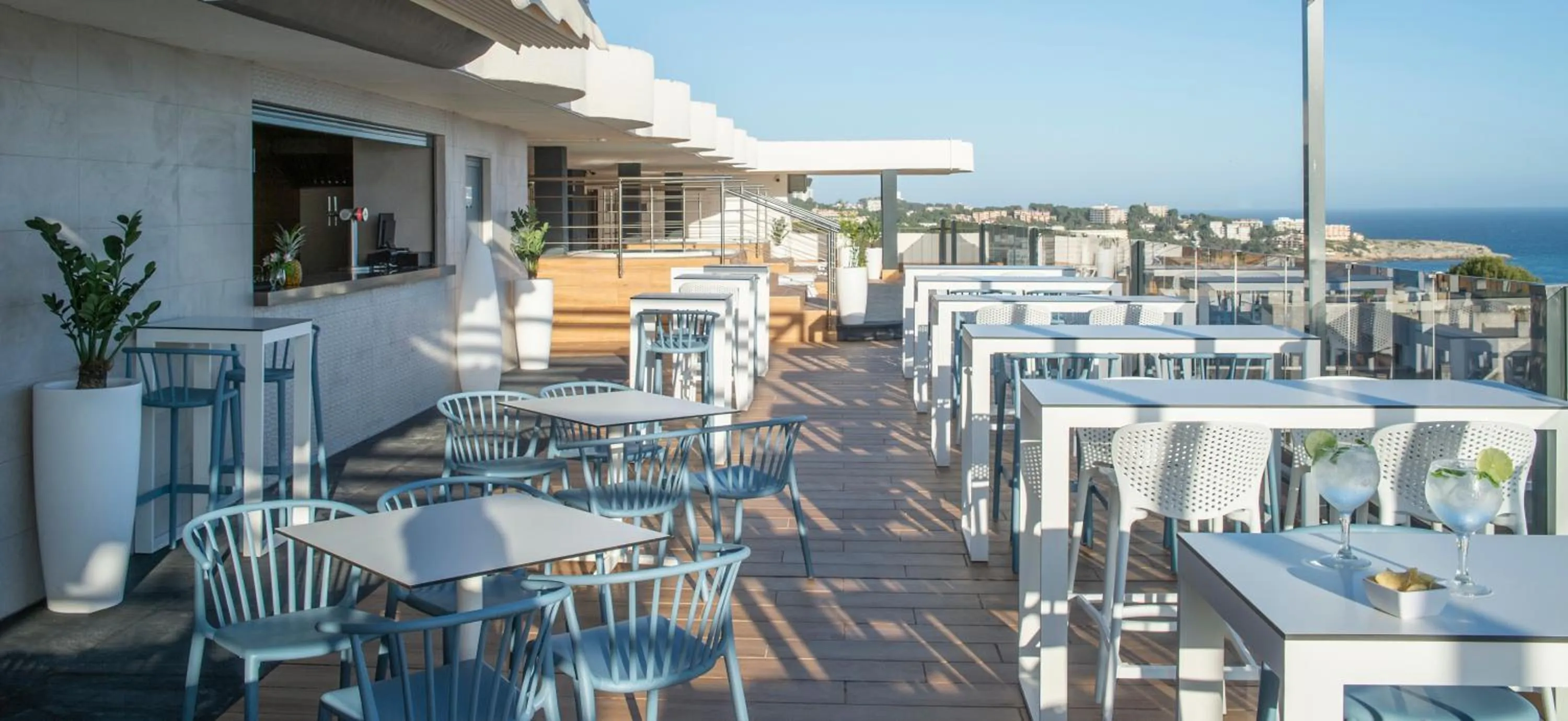 Balcony/Terrace in Hotel Salou Sunset - Adults Recommended - by Pierre & Vacances