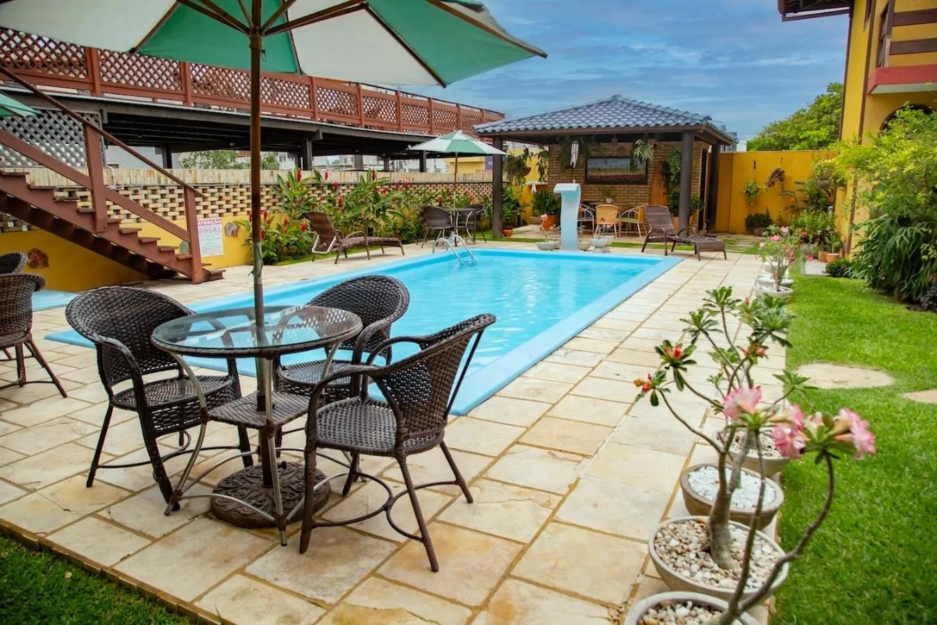 Swimming pool in Pousada da Terra