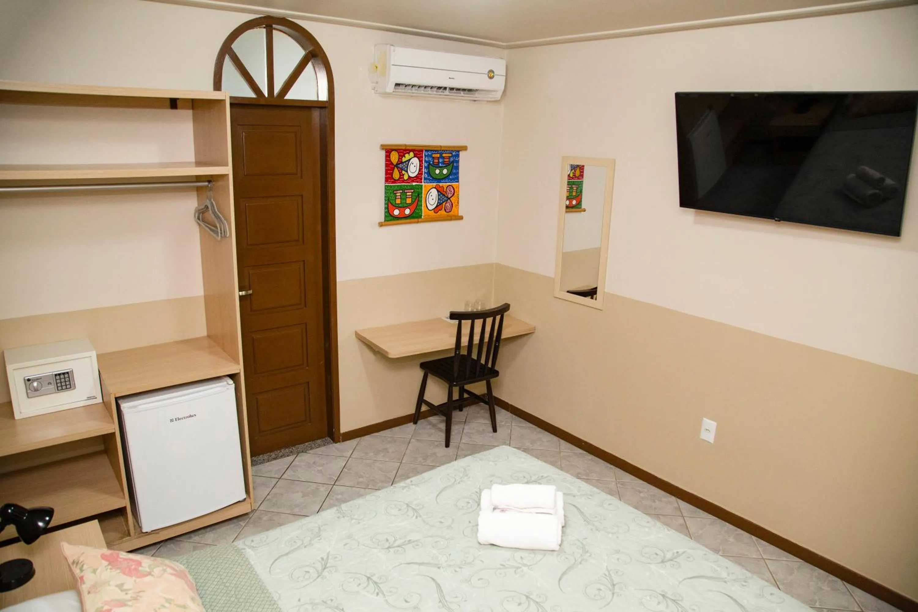 Bed in Pousada da Terra