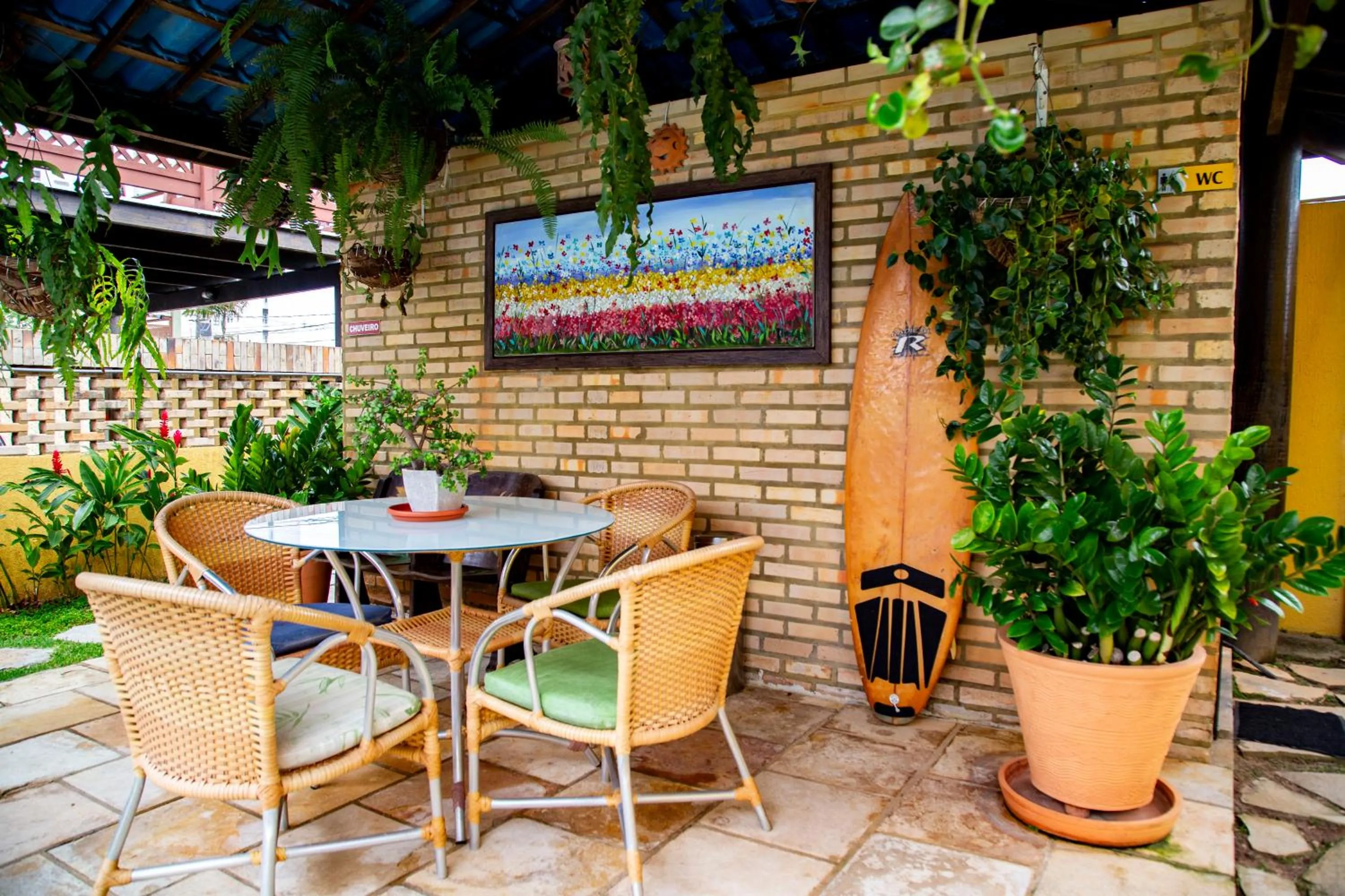 Garden in Pousada da Terra