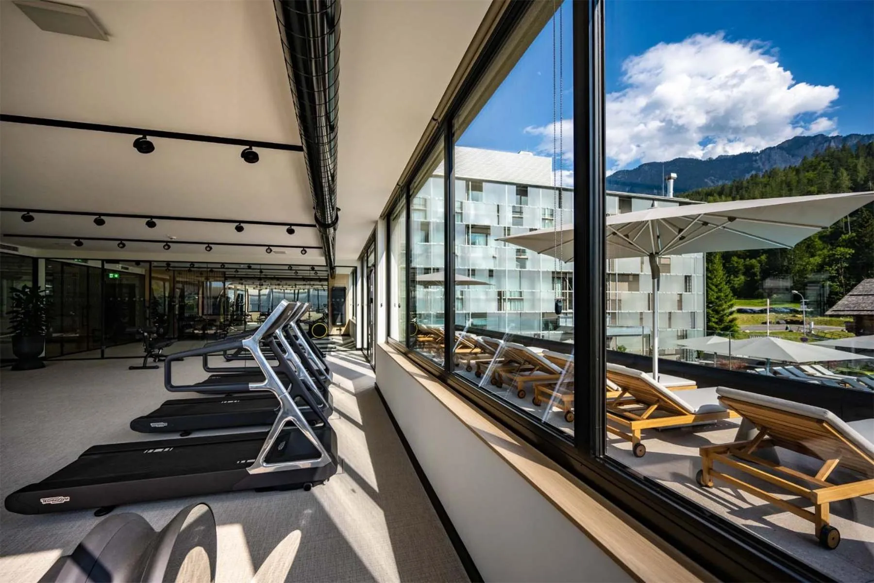 Fitness centre/facilities in Arena Franz Ferdinand Nassfeld