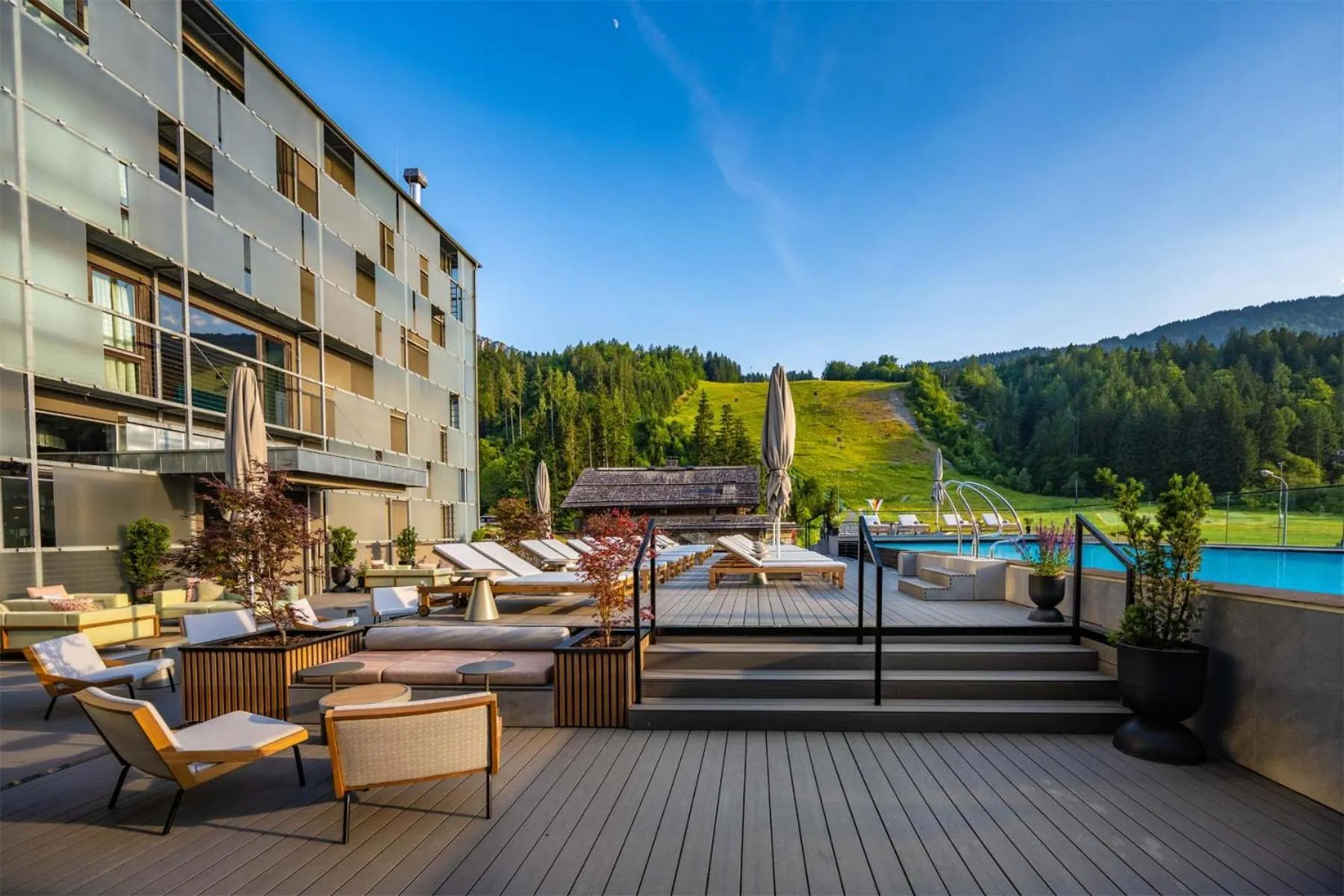 Swimming pool in Arena Franz Ferdinand Nassfeld