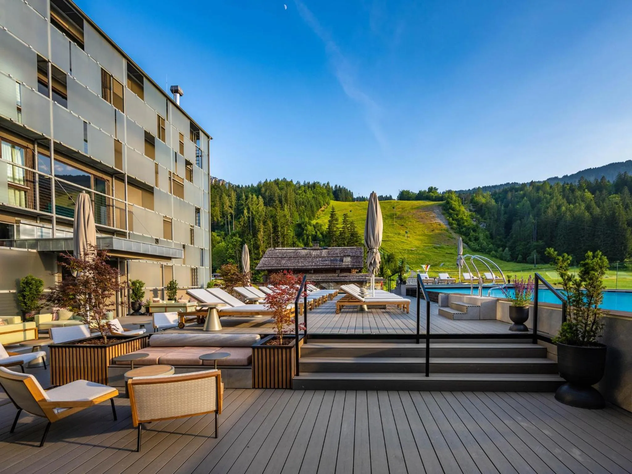 Swimming pool in Arena Franz Ferdinand Nassfeld