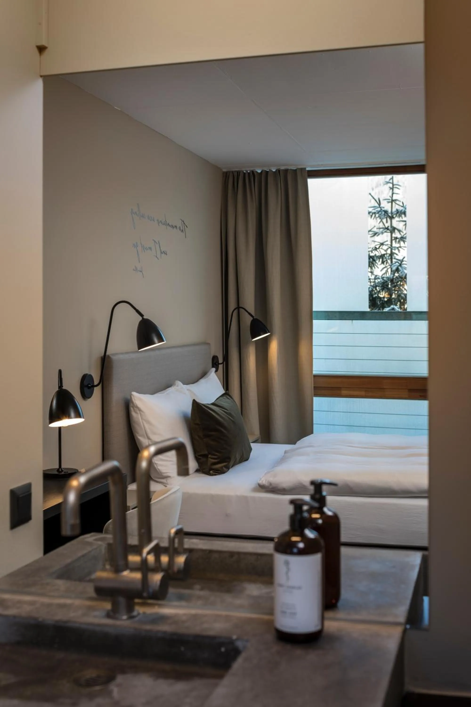 Bathroom, Bed in Arena Franz Ferdinand Nassfeld