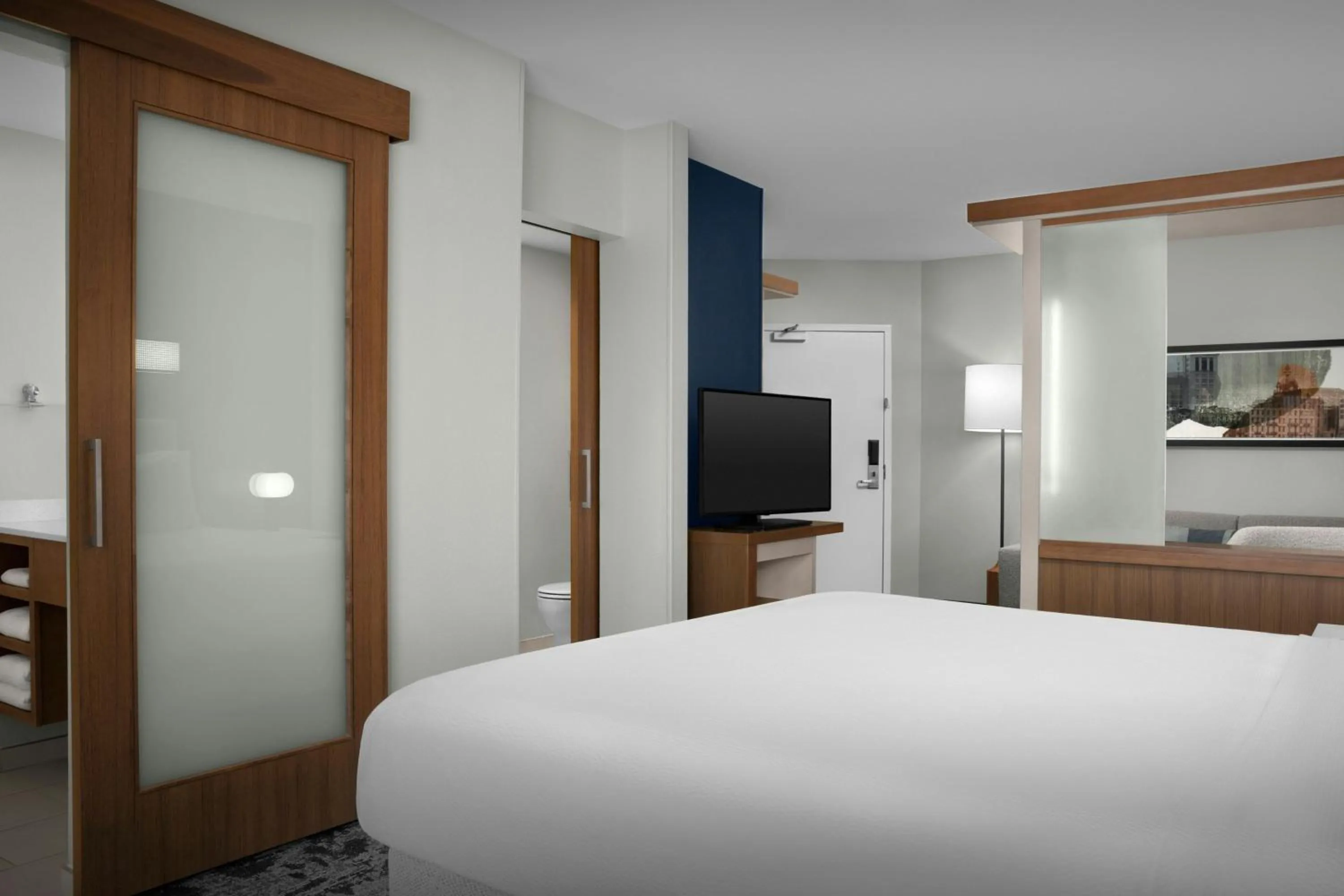 Photo of the whole room, Bed in Springhill Suites by Marriott Savannah Downtown Historic District