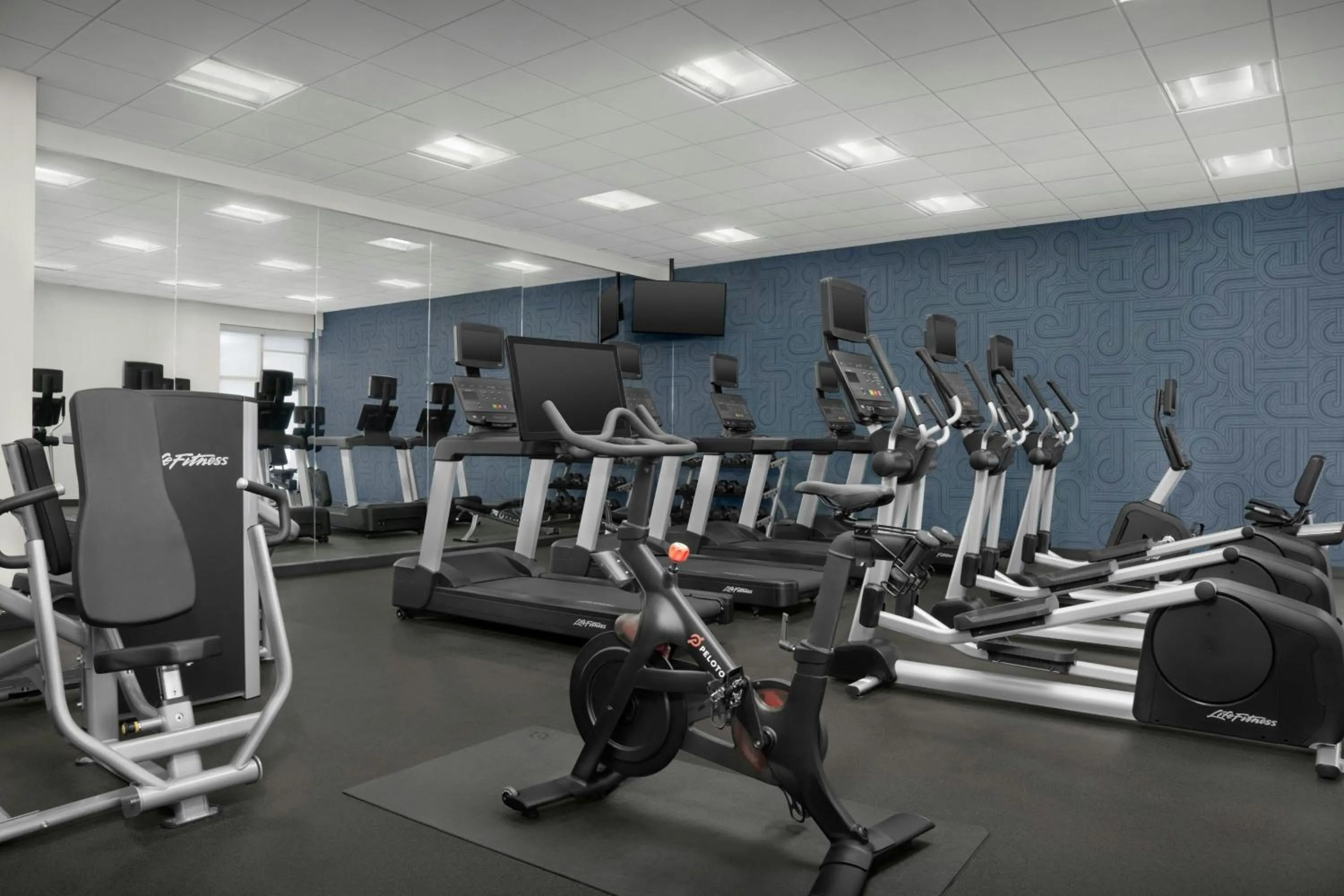 Fitness centre/facilities in Springhill Suites by Marriott Savannah Downtown Historic District