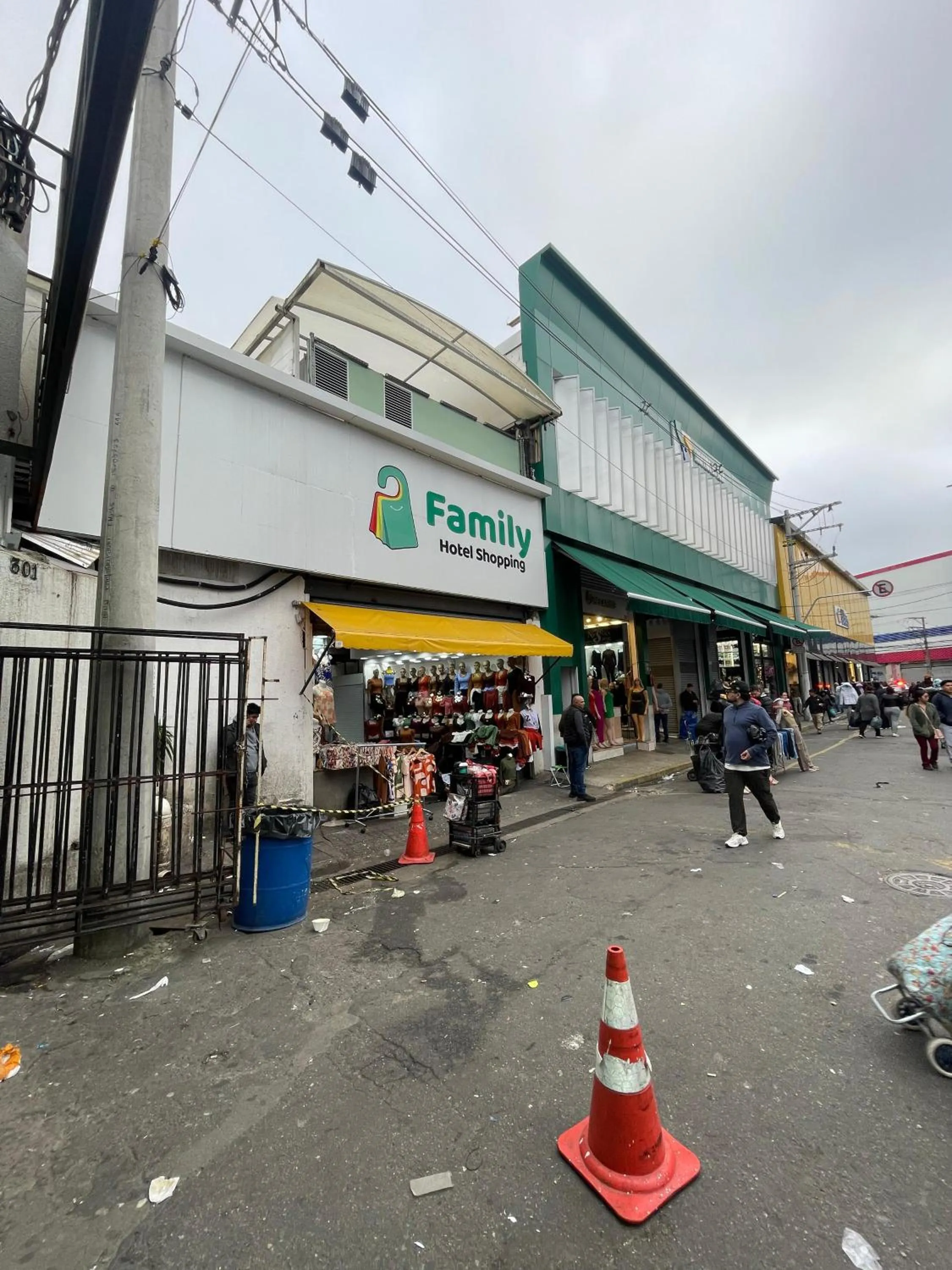 Facade/entrance in Hotel Family São Paulo - No Shopping FAMILY - No Brás