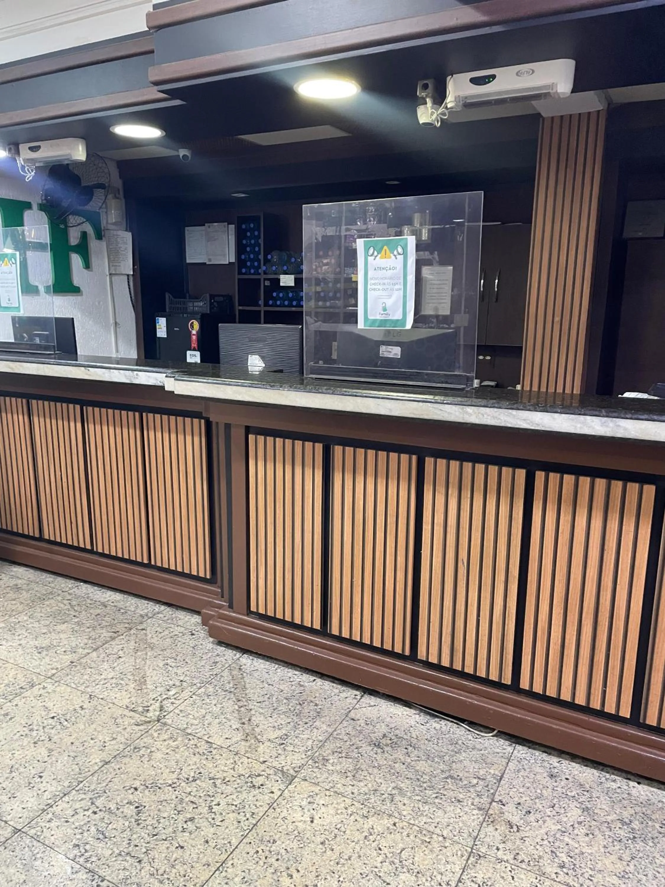 Lobby or reception in Hotel Family São Paulo - No Shopping FAMILY - No Brás