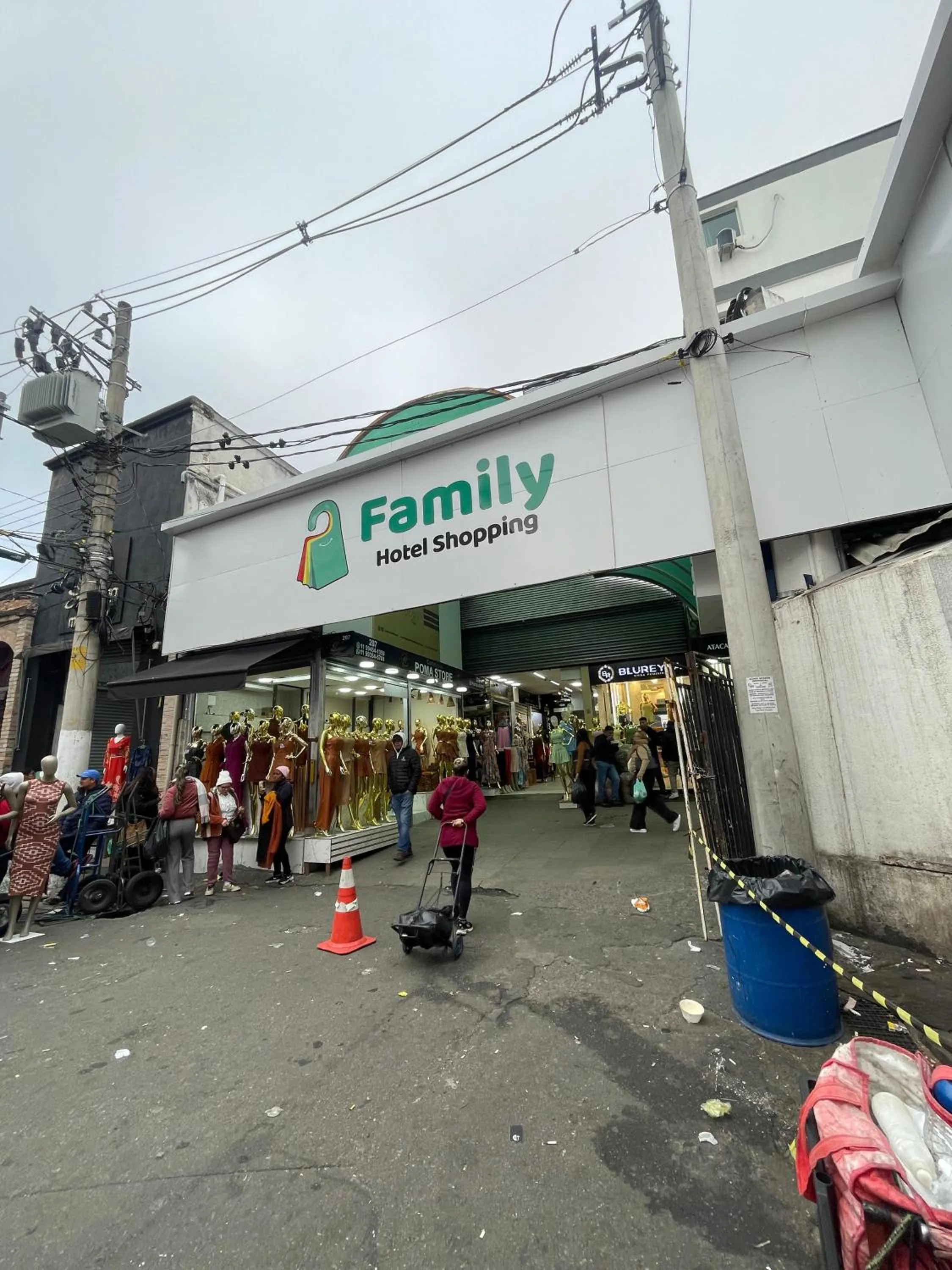 Facade/entrance in Hotel Family São Paulo - No Shopping FAMILY - No Brás