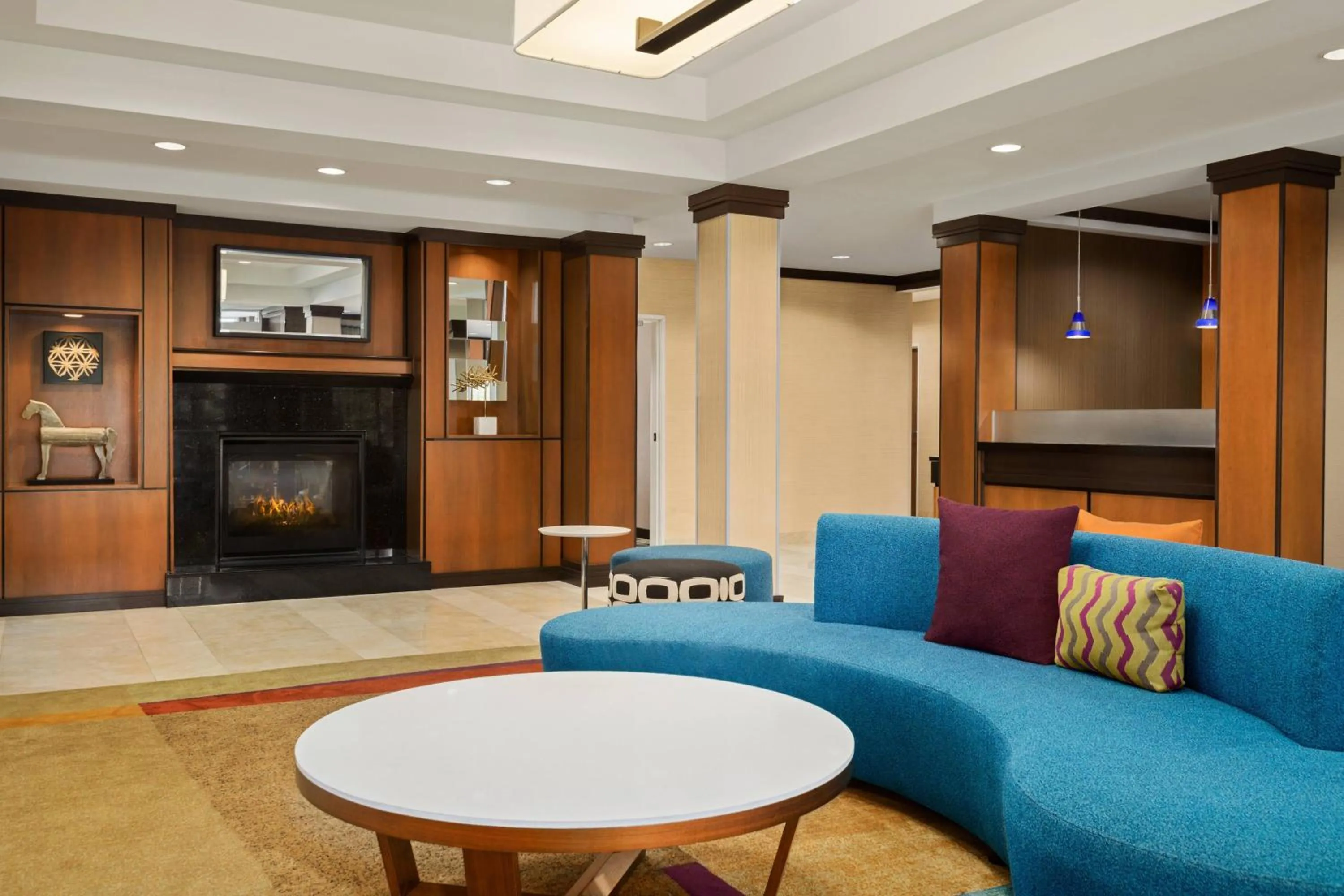 Lobby or reception in Fairfield Inn & Suites by Marriott Weirton