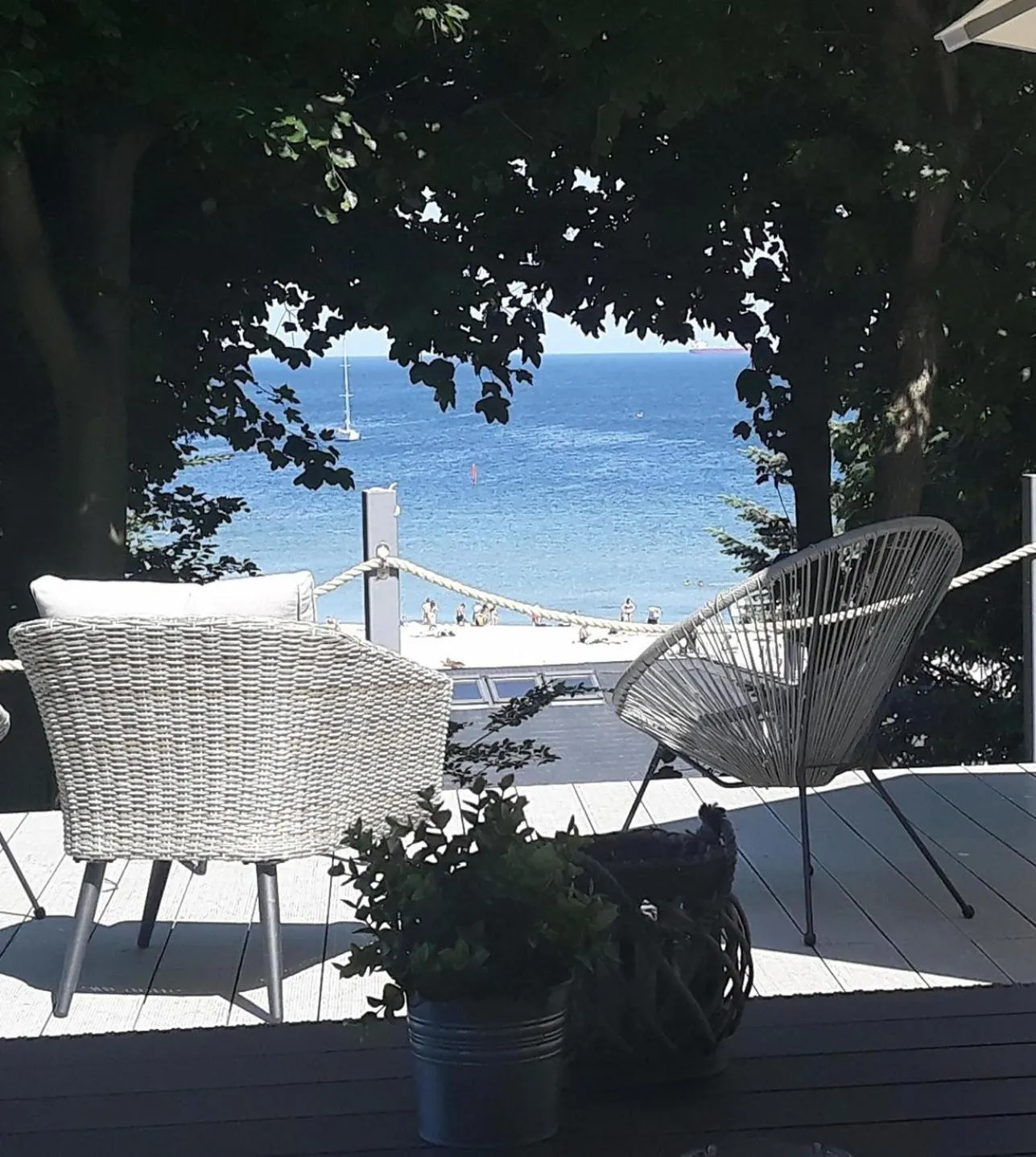 Sea view in Błękitny Żagiel