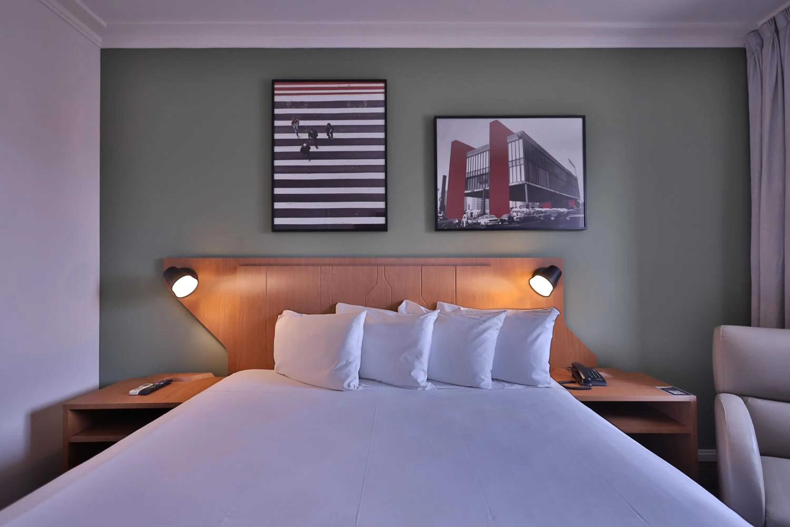 Bed in Transamerica Executive Nova Paulista