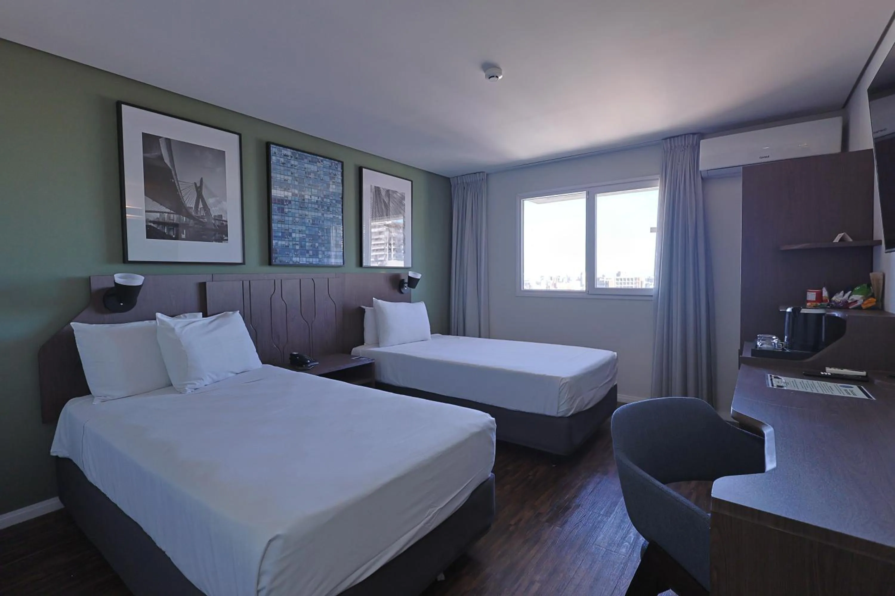 Bed in Transamerica Executive Nova Paulista