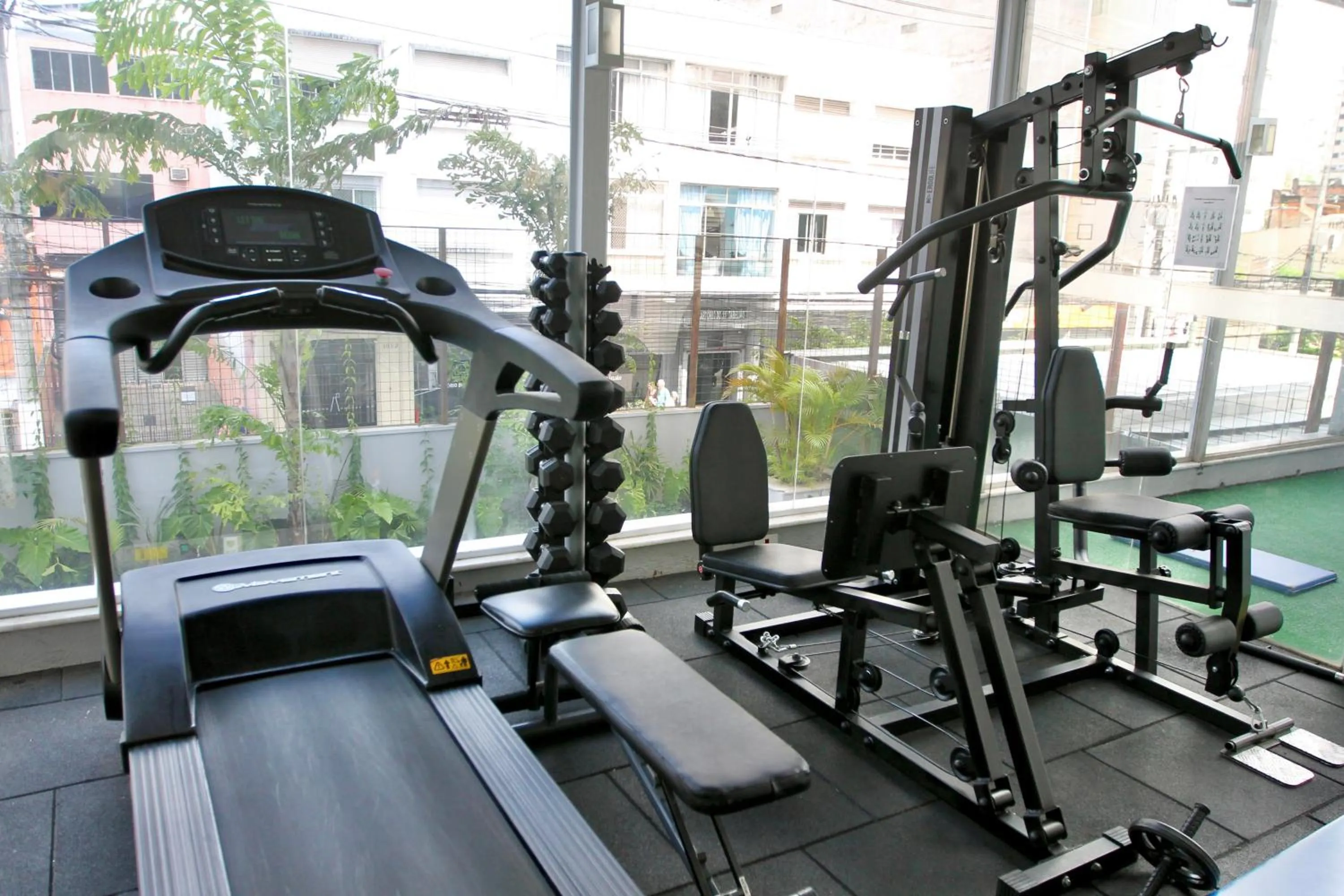 Fitness centre/facilities in Transamerica Executive Nova Paulista