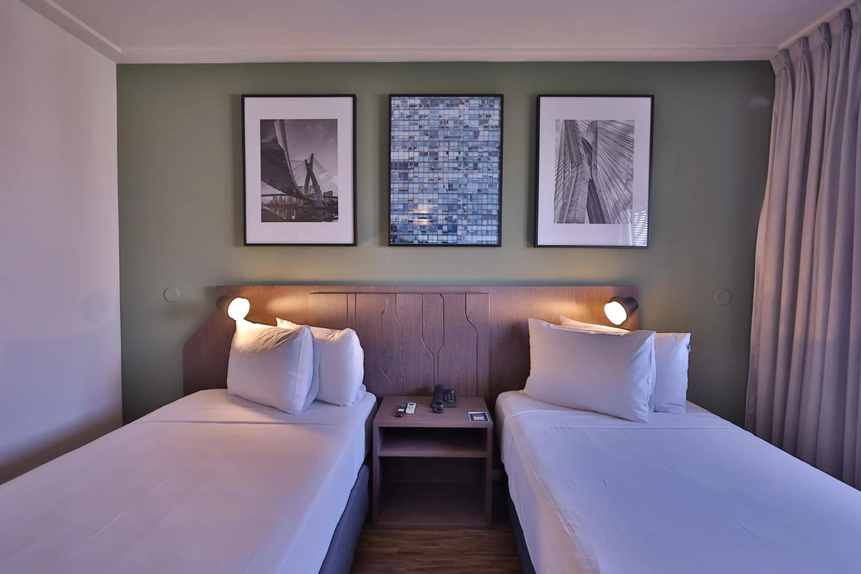 Bed in Transamerica Executive Nova Paulista